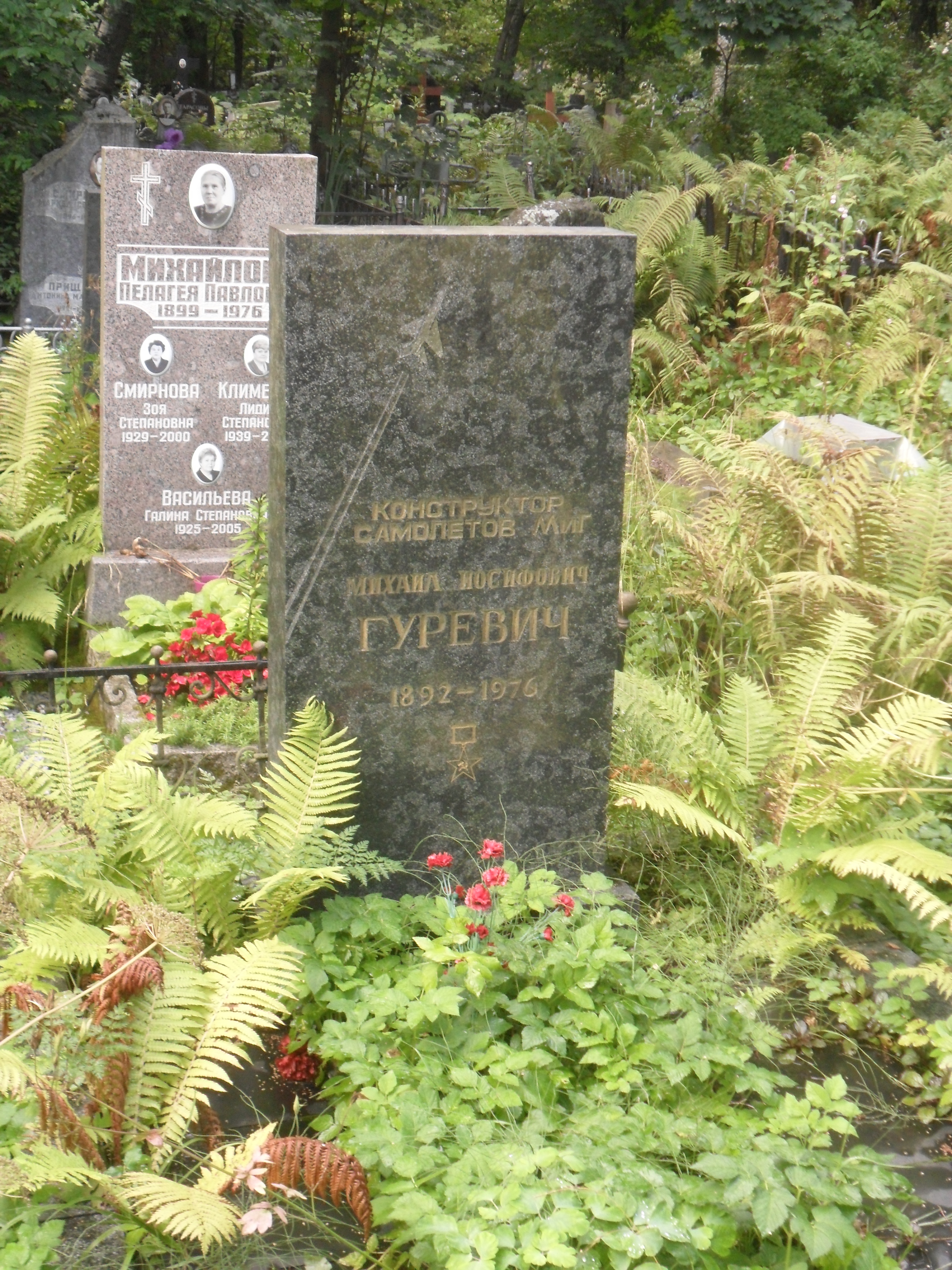 Могила Героя Социалистического Труда Михаила Гуревича