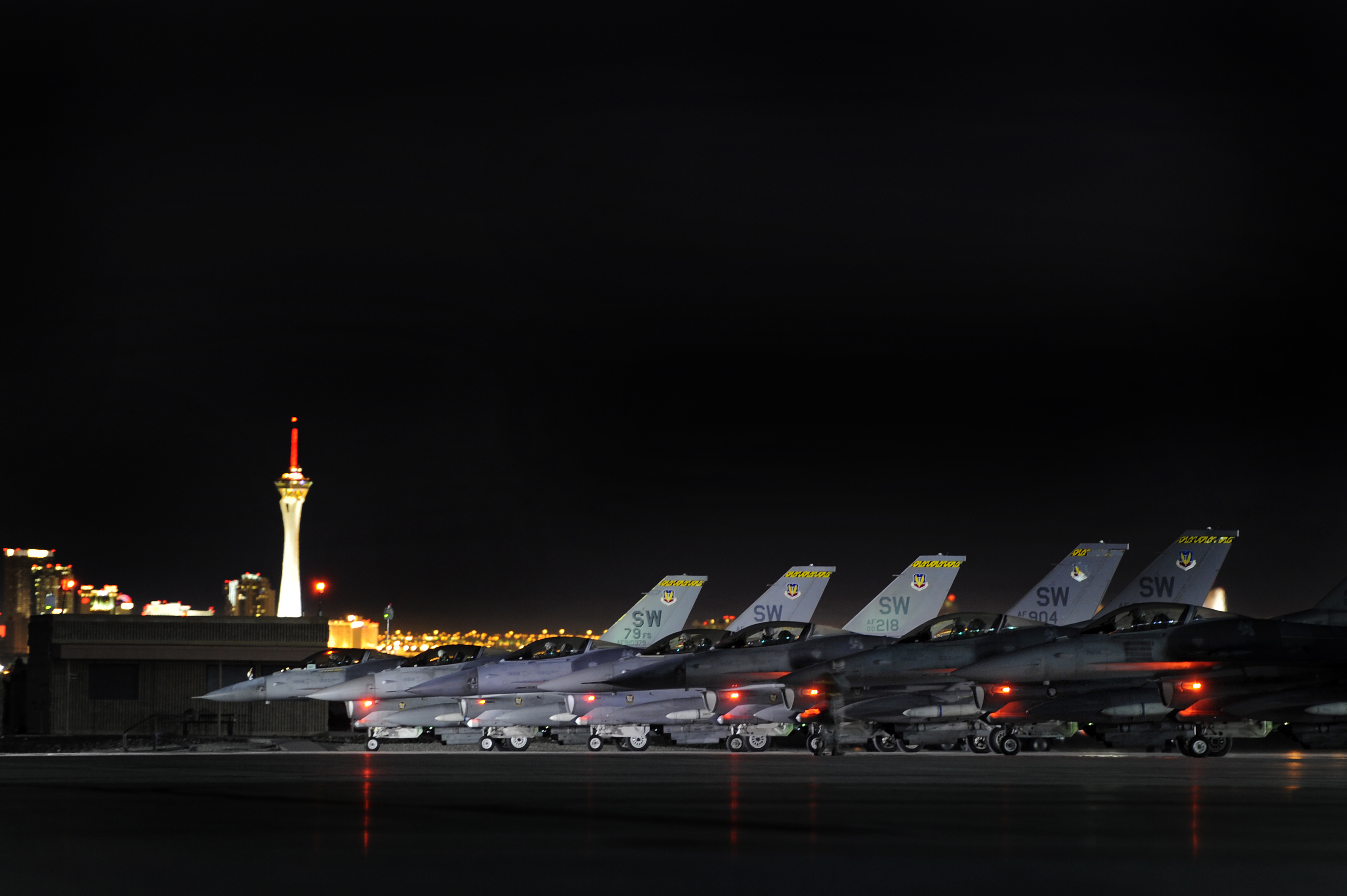 Why are fighter jets flying today?