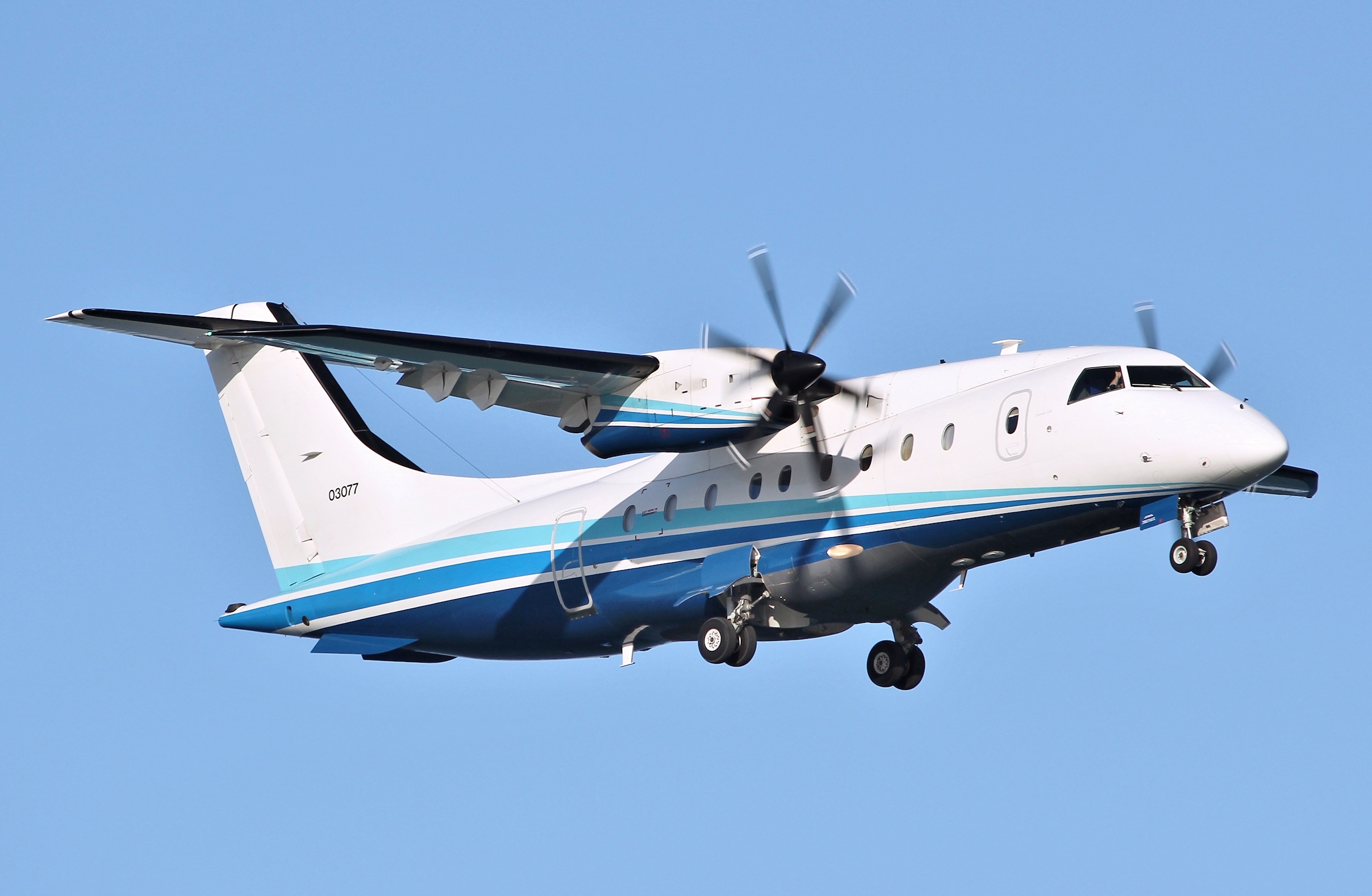 01 United States Air Force, Dornier Do-328-110, Larnaca, Cyprus