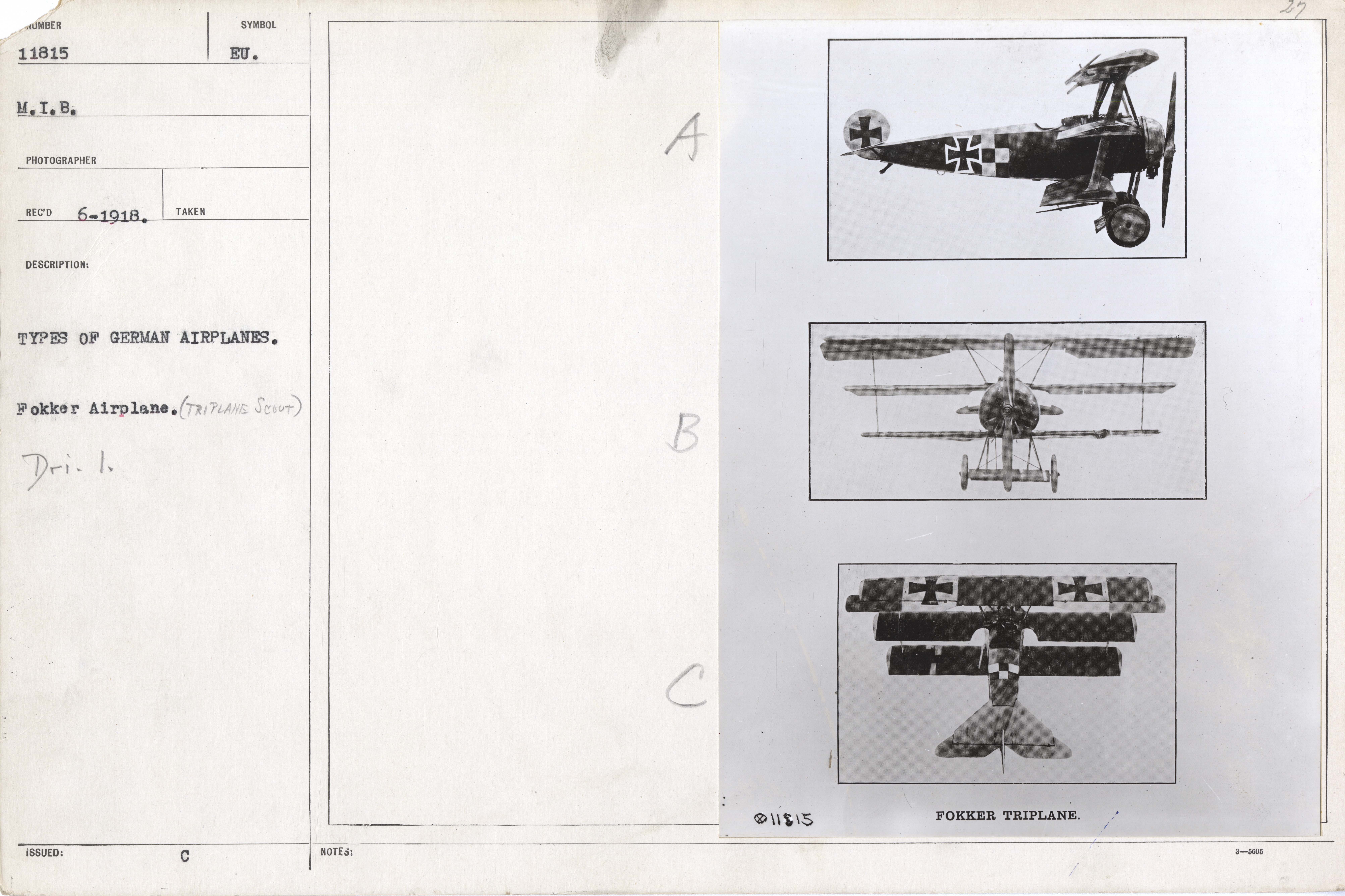 Fokker Dr.I