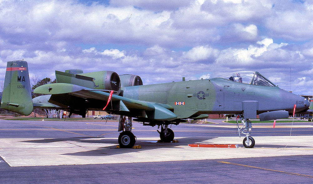 131st Tactical Fighter Squadron - Fairchild Republic A-10A Thunderbolt II 78-0608