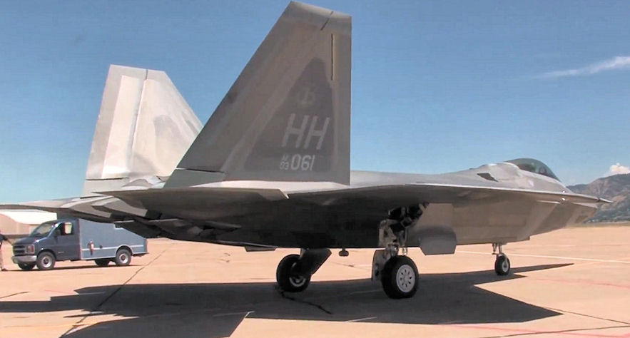 199th Fighter Squadron - Lockheed Martin F-22A LRIP Lot 3 Block 20 Raptor 03-4061