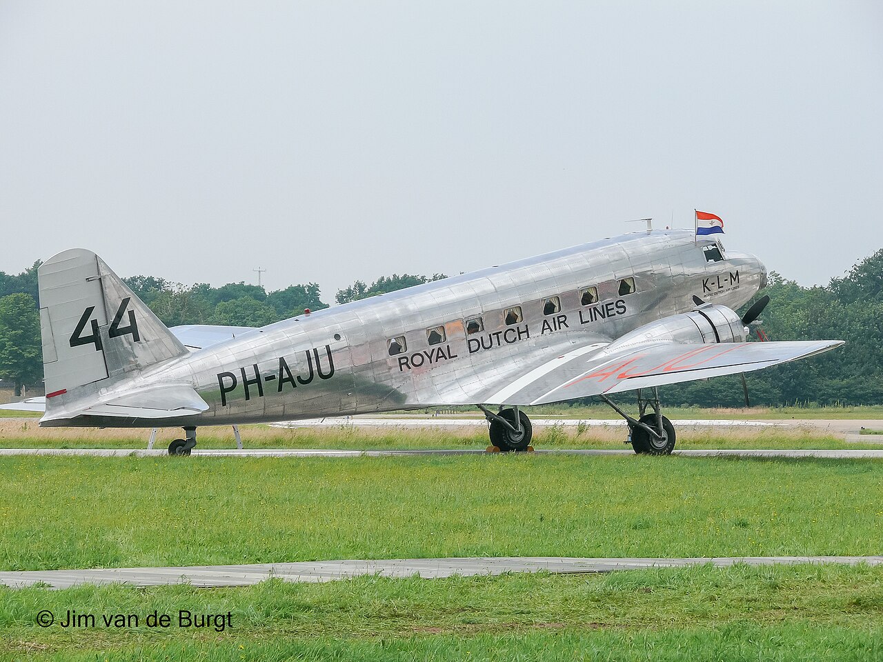 2007, DC-2 Dakota, KLM, N39165, PH AJU, Uiver, Volkel
