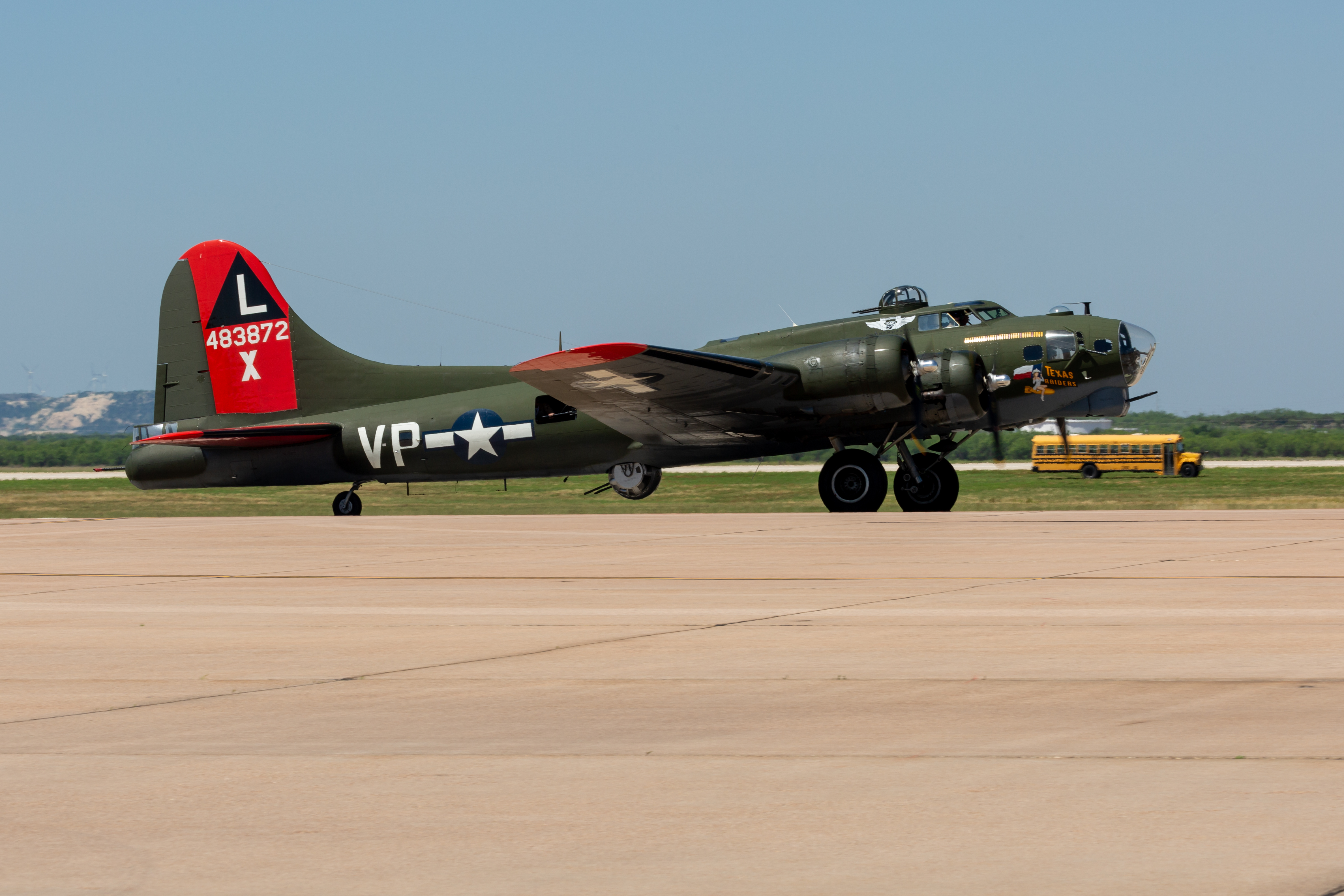 20180512 B-17 Flying Fortress Dyess AFB Air Show 2018 3
