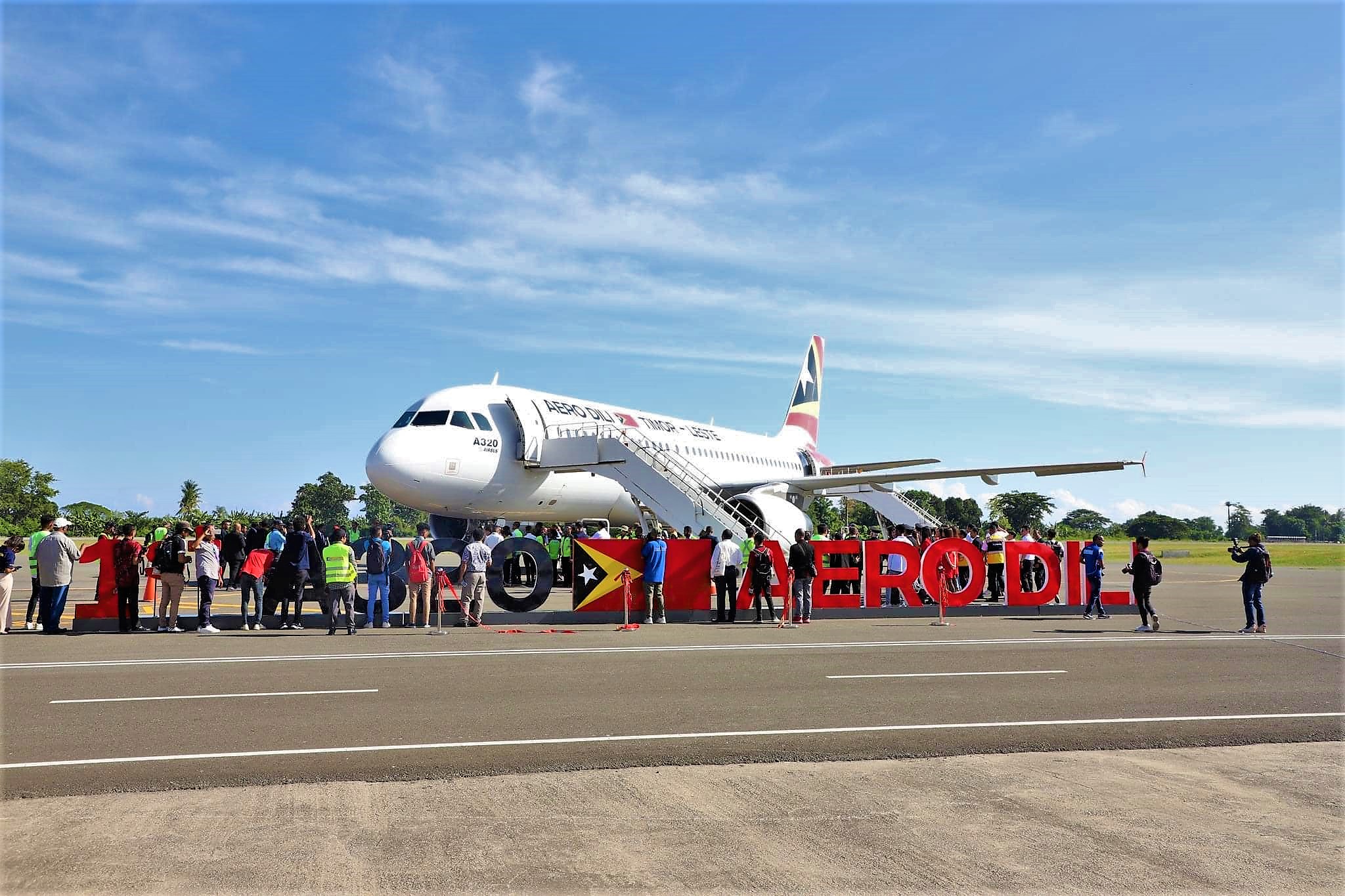 2023-03-21 Aero Dili receiving first Airbus 1