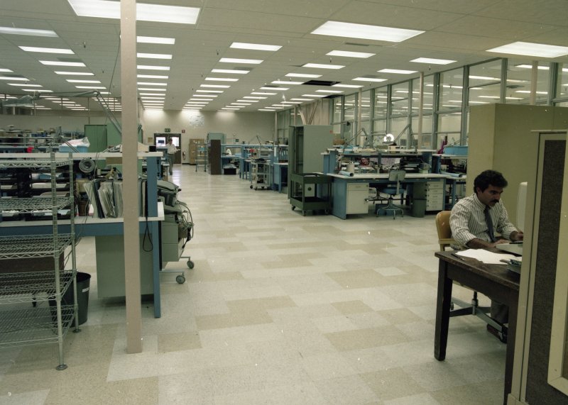 23 0069679 Convair Negative Image - Component assembly area Photograph taken at Convair Kearny Mesa plant
