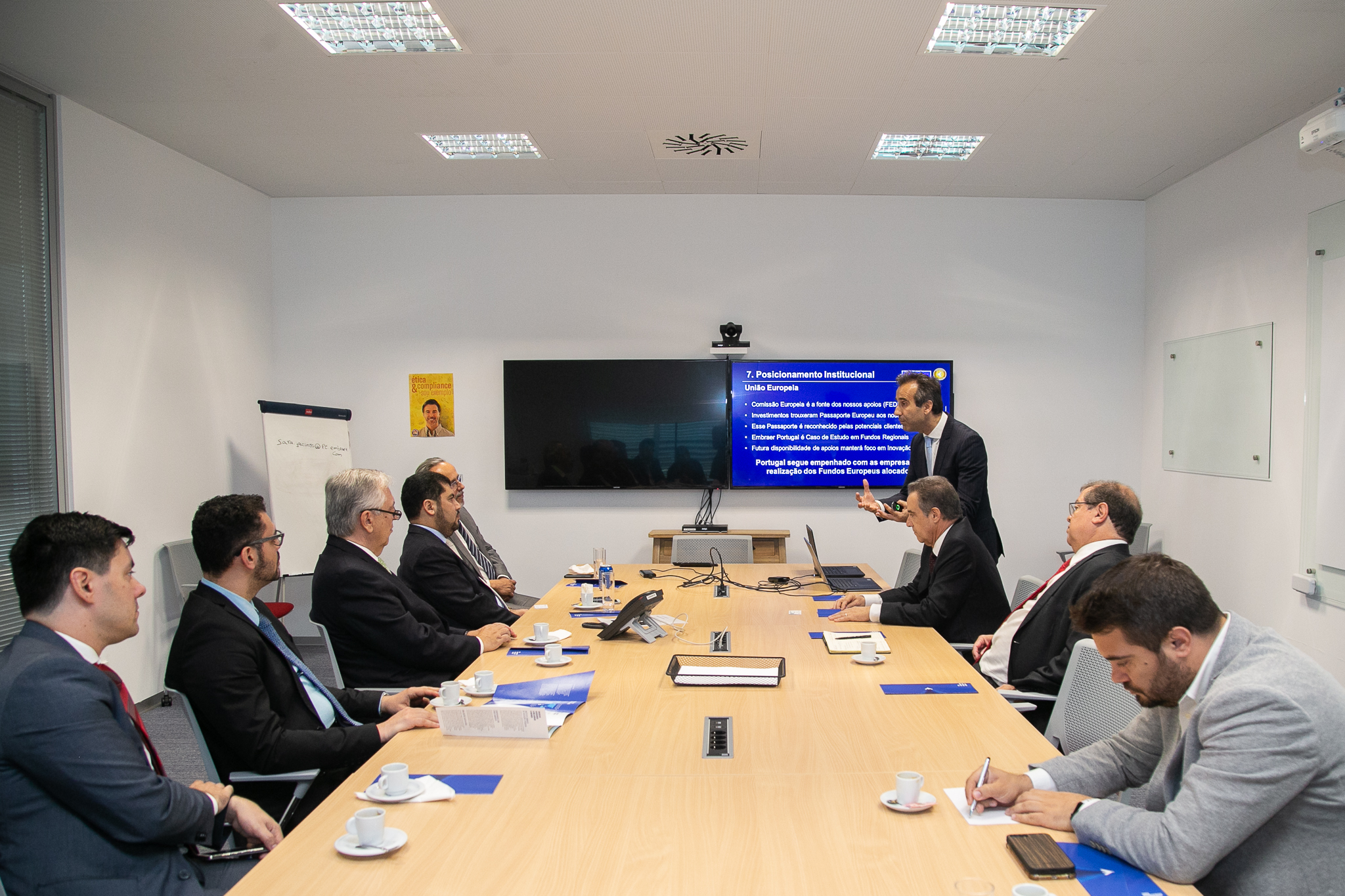 28 06 2018 - Visit to the Embraer factory in Évora
