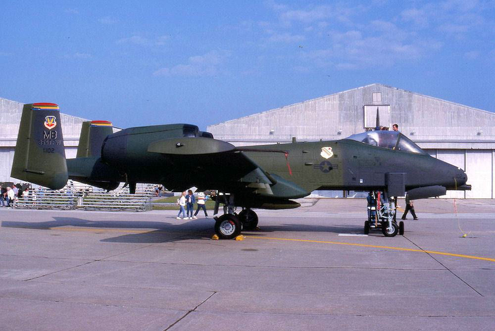 354th Tactical Fighter Wing A-10A 79-0102