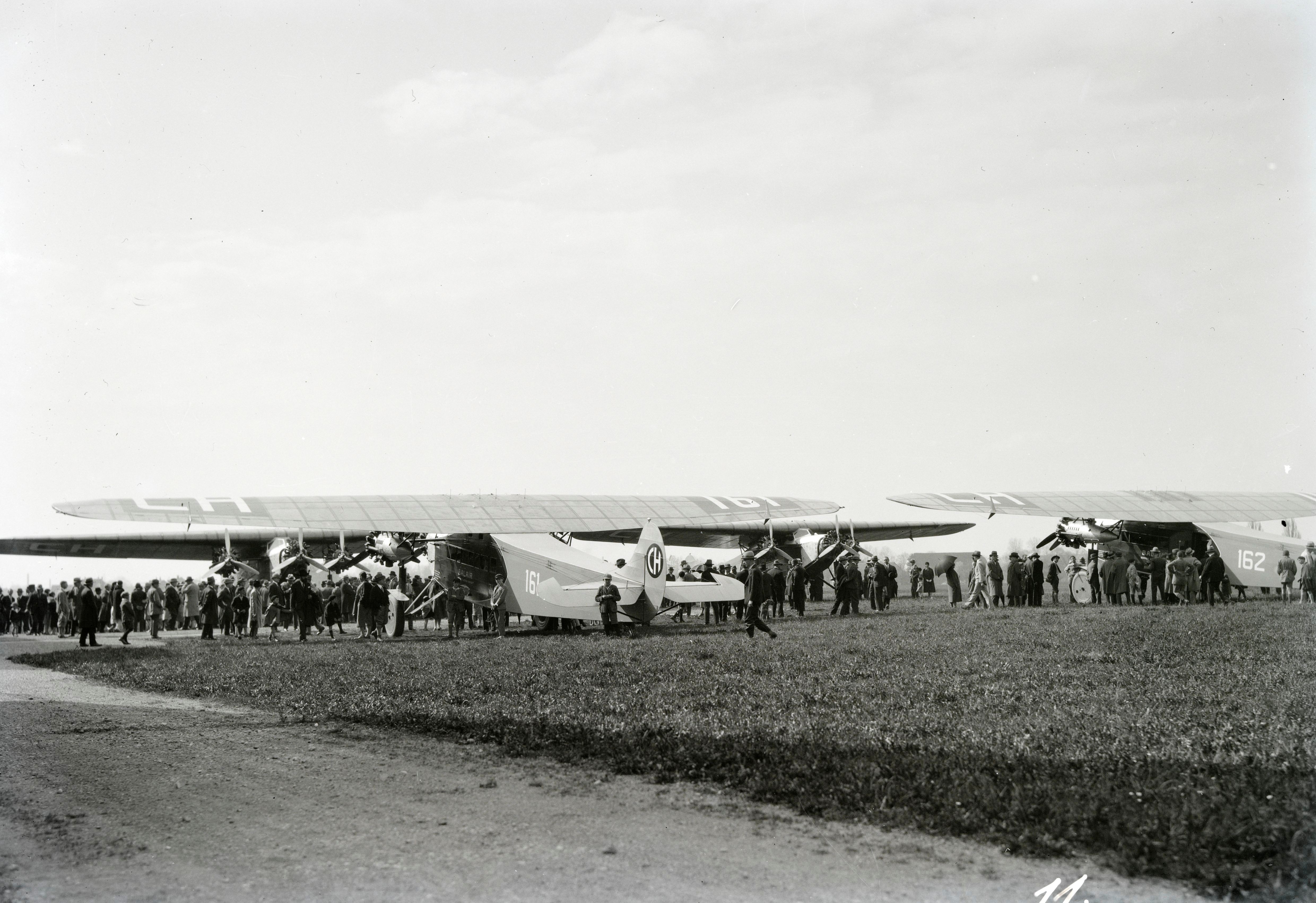3 Fokker F VII Balair