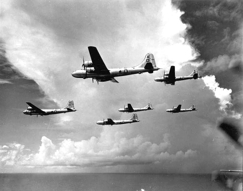 497th Bomb Group B-29 Formation
