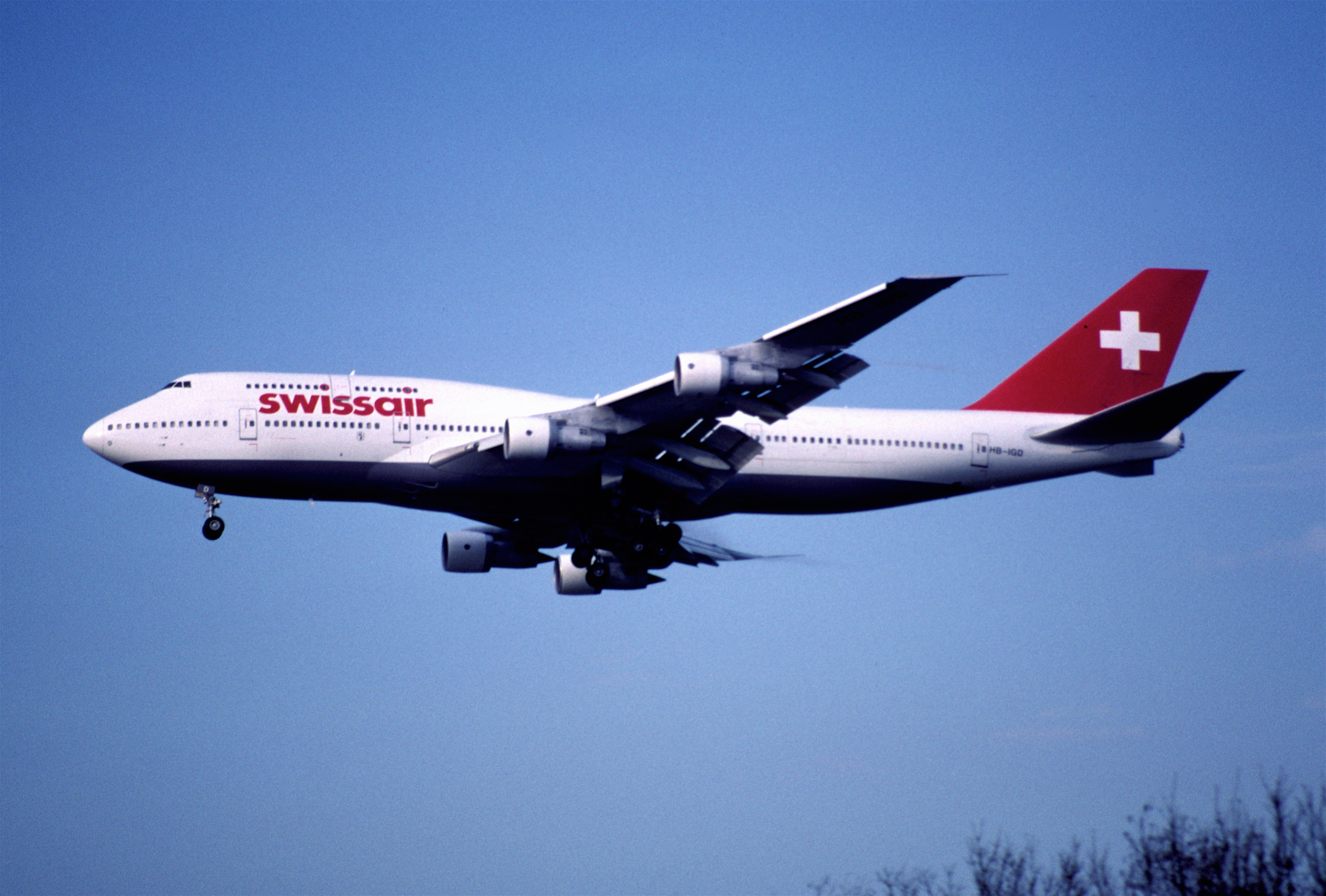 53ag - Swissair Boeing 747-357 (M); HB IGD@ZRH;14 03 1999