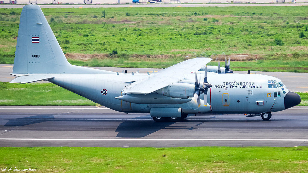 60110 - Royal Thai Air Force - Lockheed C-130H Hercules (L-382) - VGHS