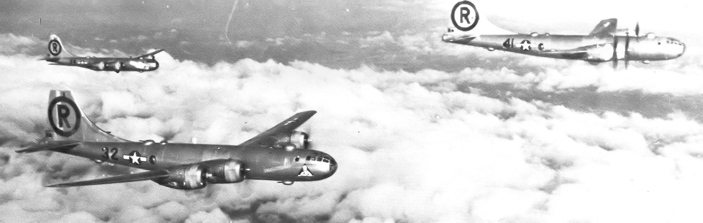 6th Bombardment Group B-29s 1945