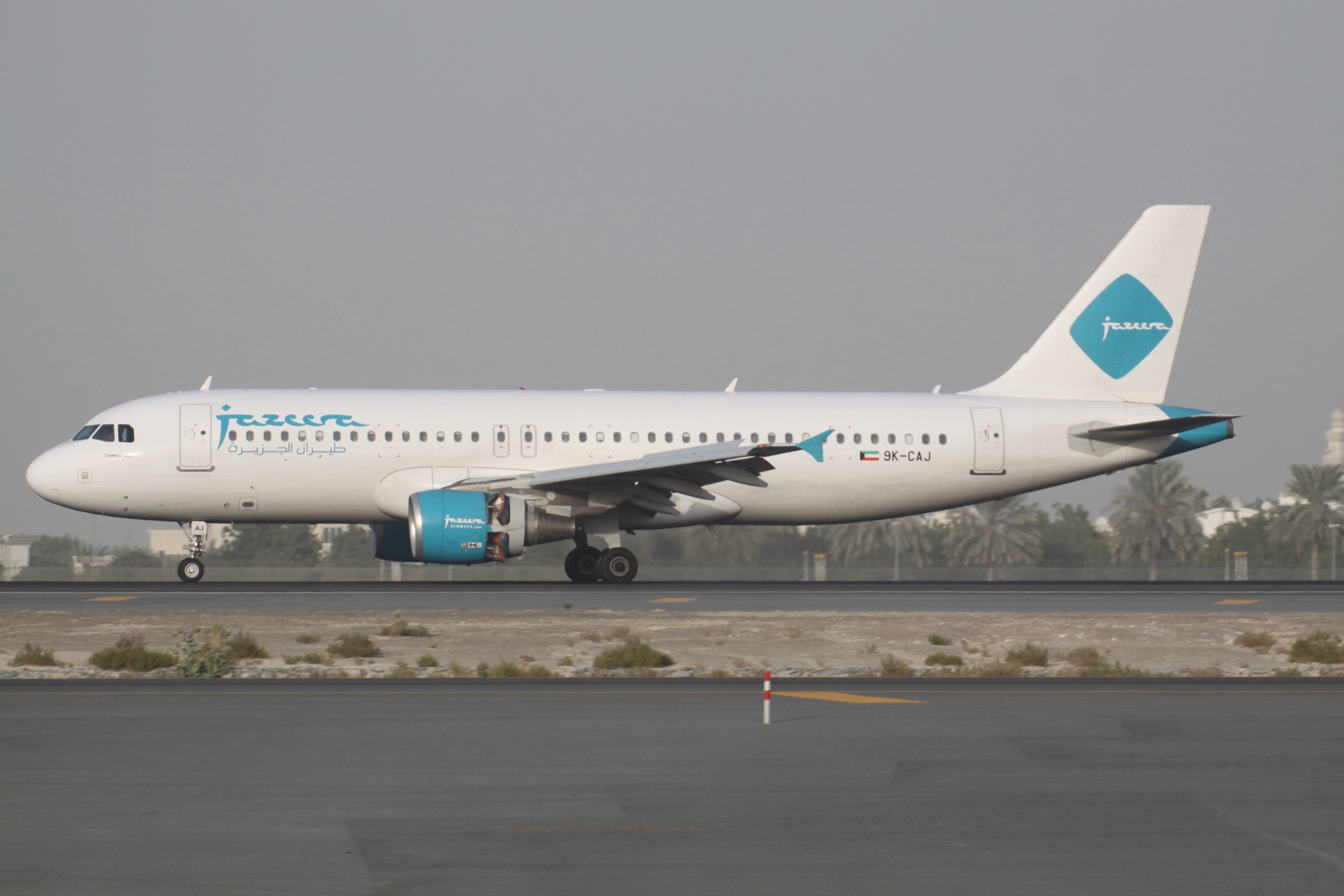 9K CAJ Airbus A320 Jazeera Airways