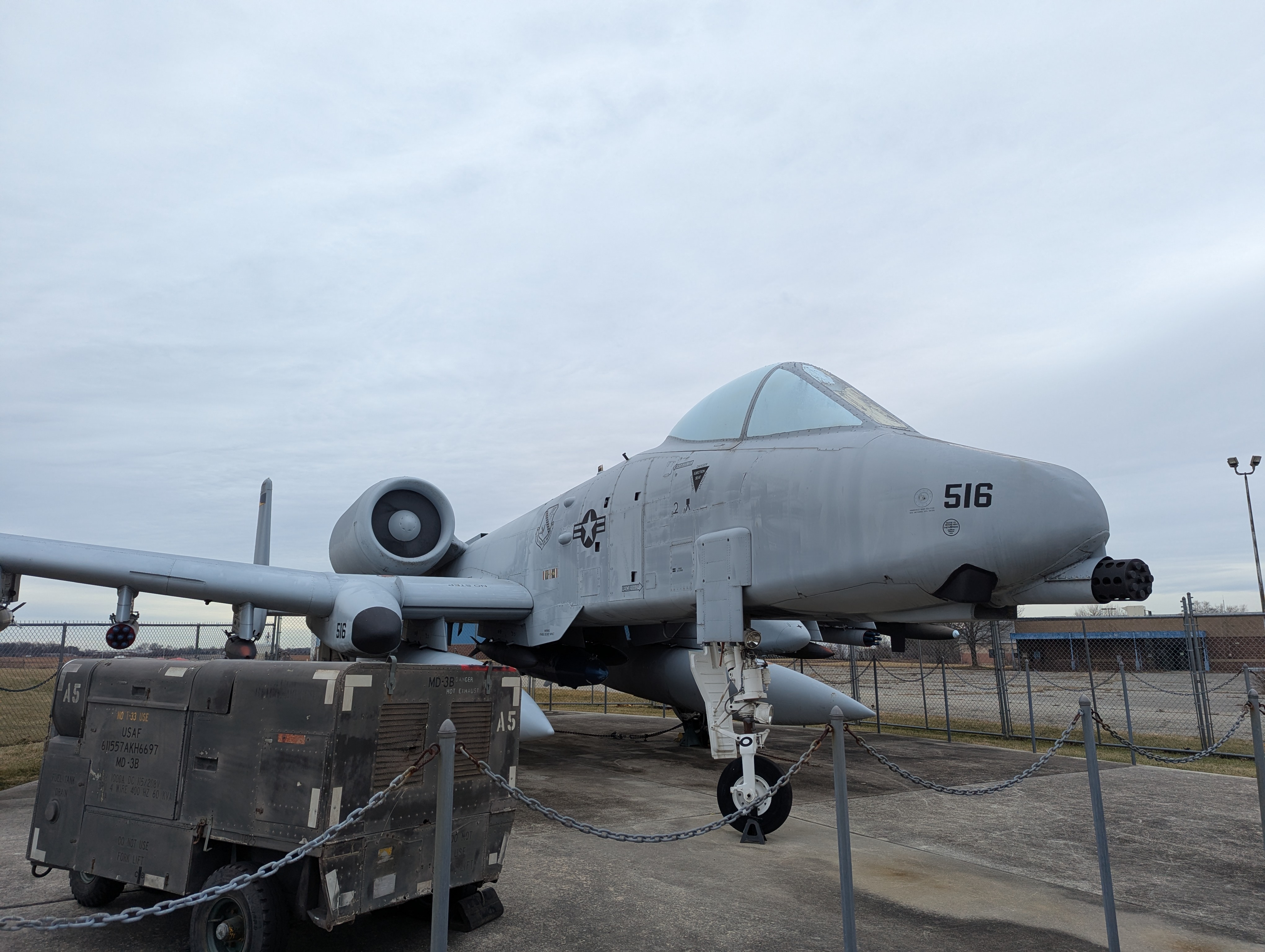 A-10 Thunderbolt II on display at the Wings of Freedom Aviation Museum