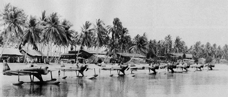 Fondeadero de A6M2-N Rufe