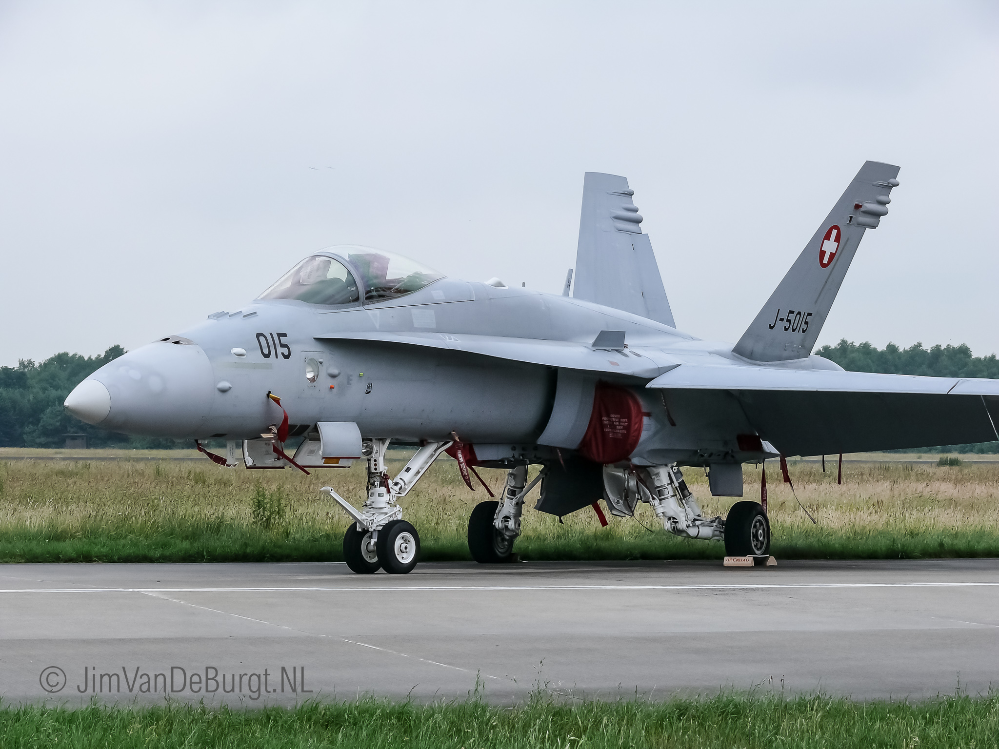 AFB Volkel (NL), F-18 Hornet, J-5015, Swiss P
