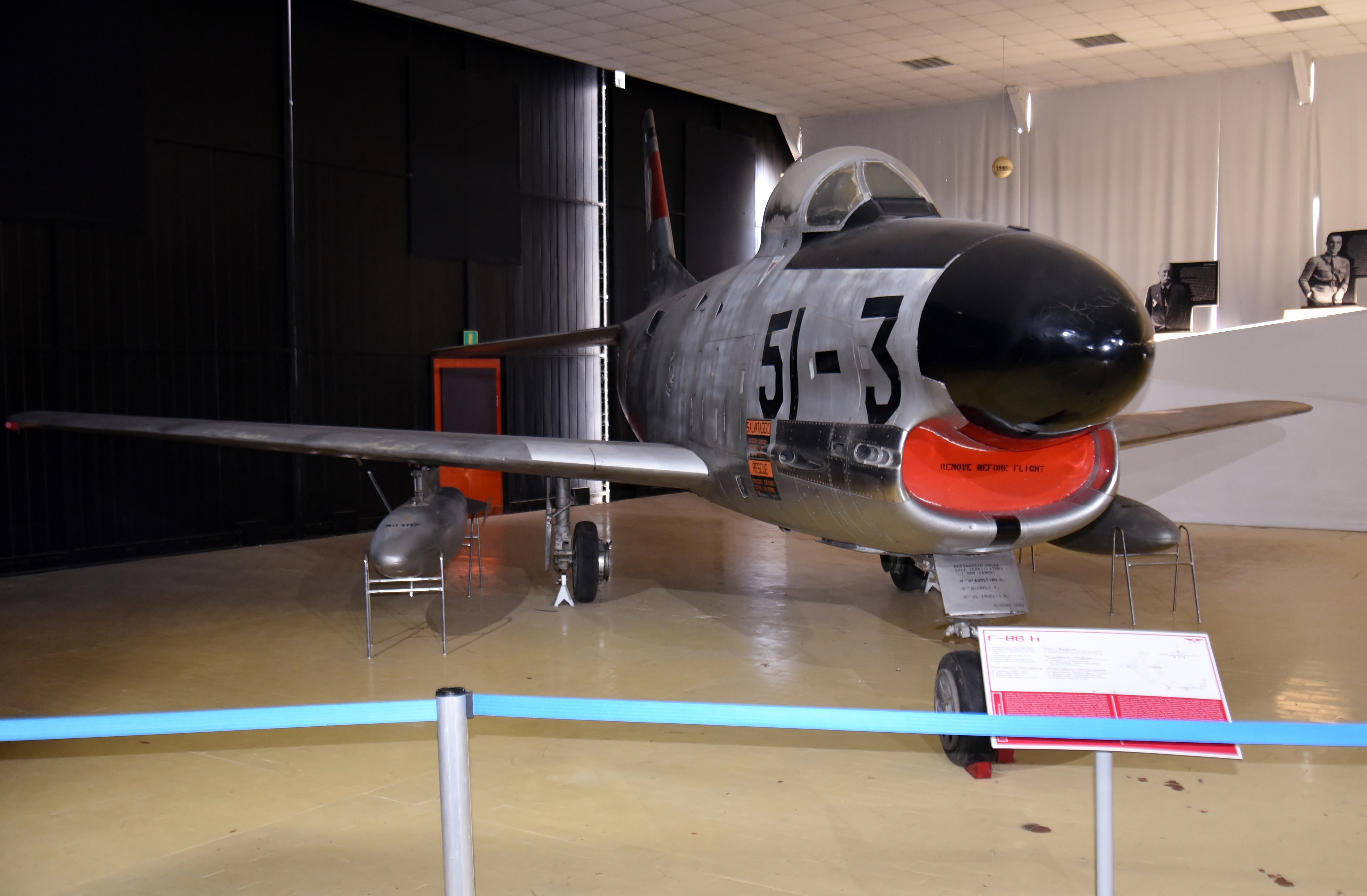 AM North American F-86K Sabre 51-3 Volandia 2024 (01)