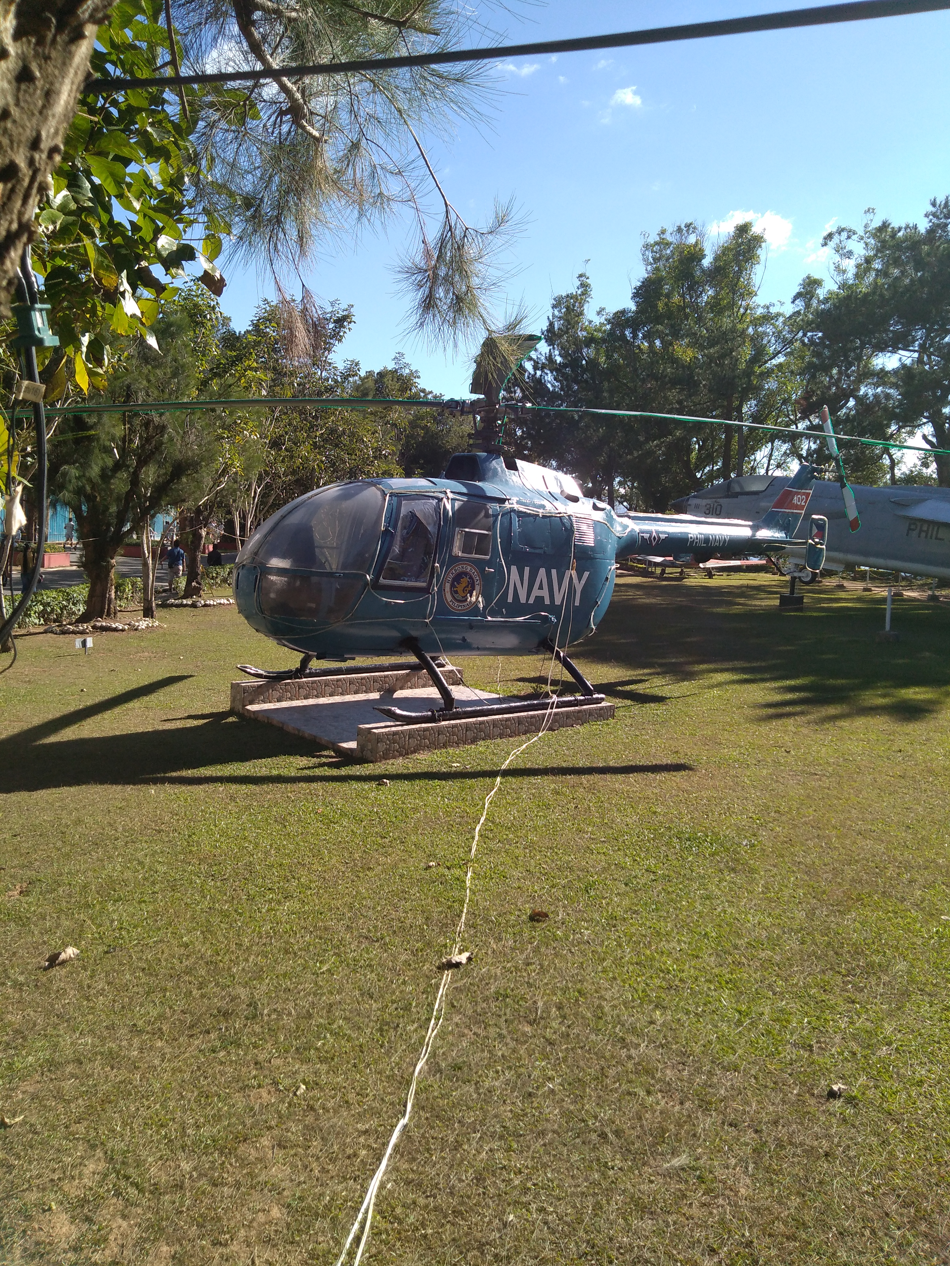 Un MBB Bo 105 retirado del servicio