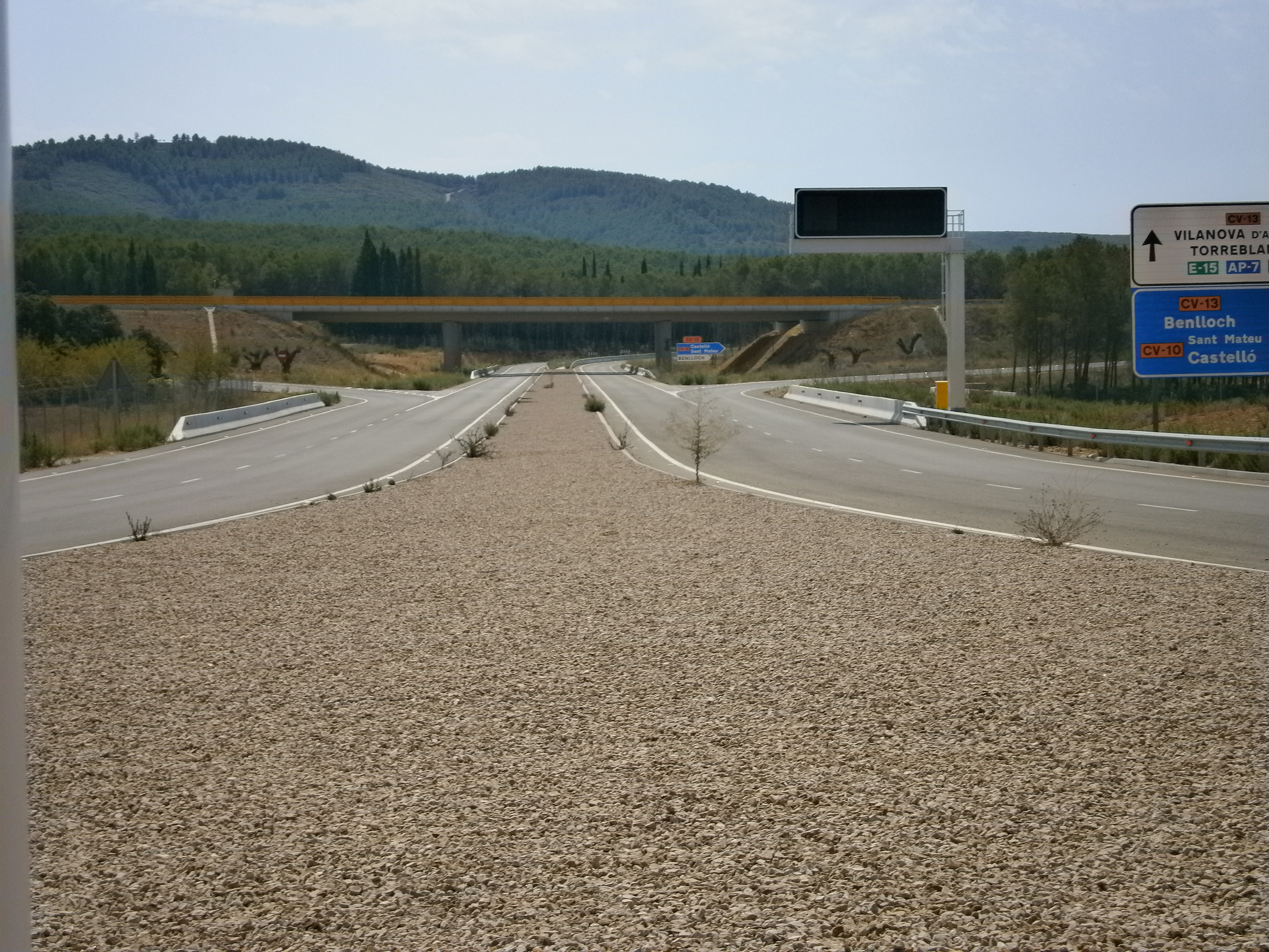 Accesos al aeropuerto de Castellón