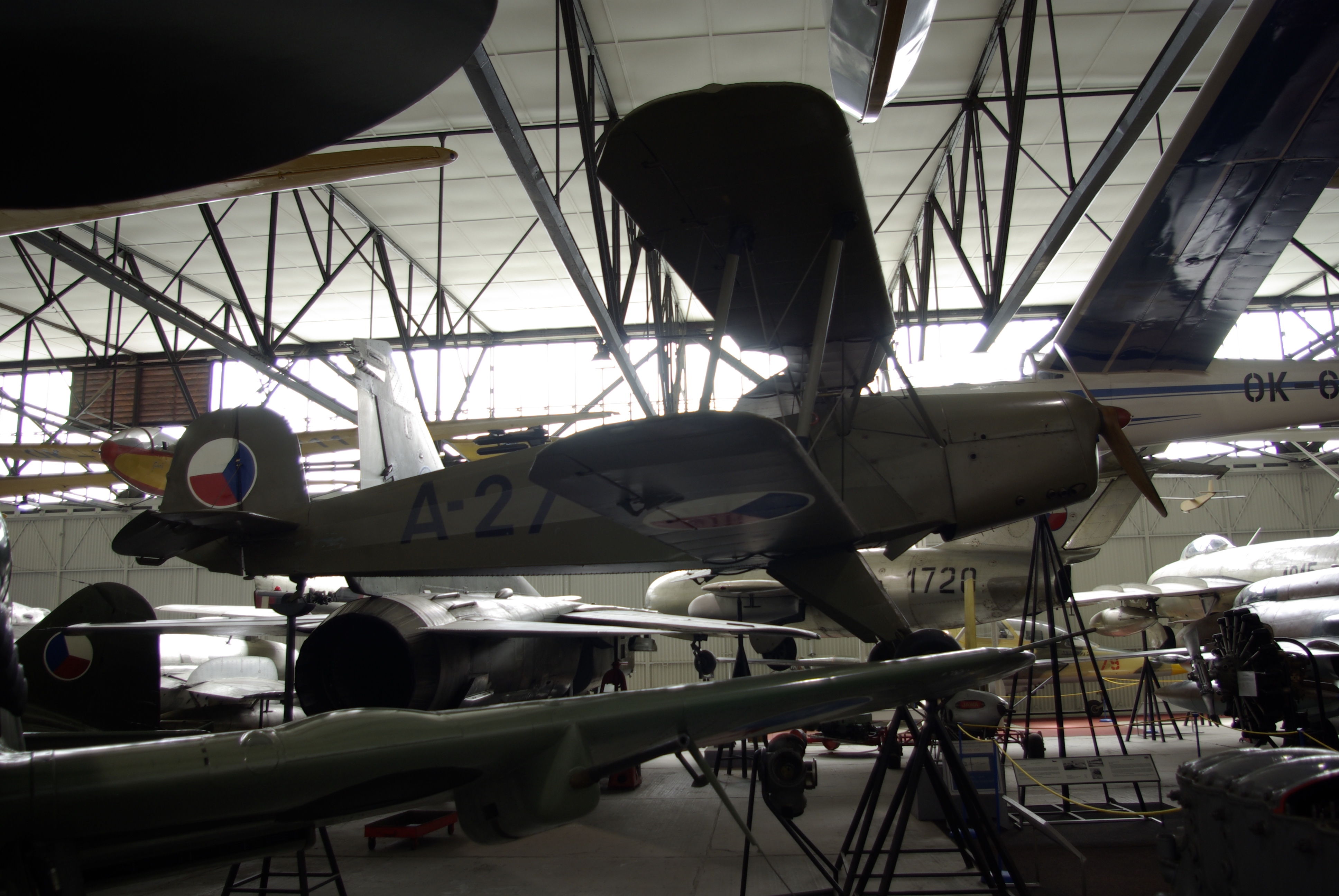 Aero C-104 (c/n 227, A-27), Musée de l'aviation de Kbely,