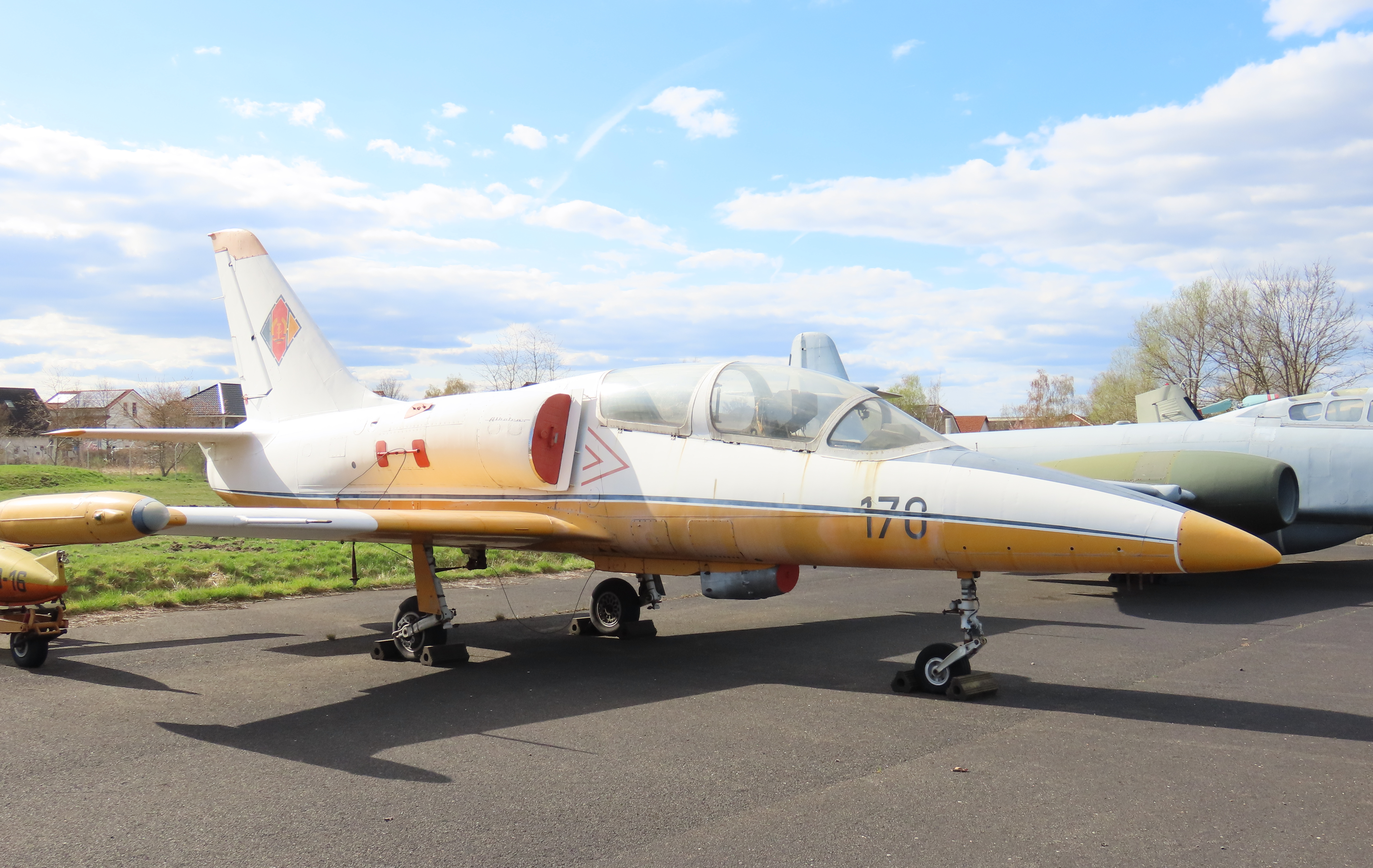 Aero L-39V (c/n 630705, «170») au Luftwaffenmuseum, Berlin-Gatow, vue 2