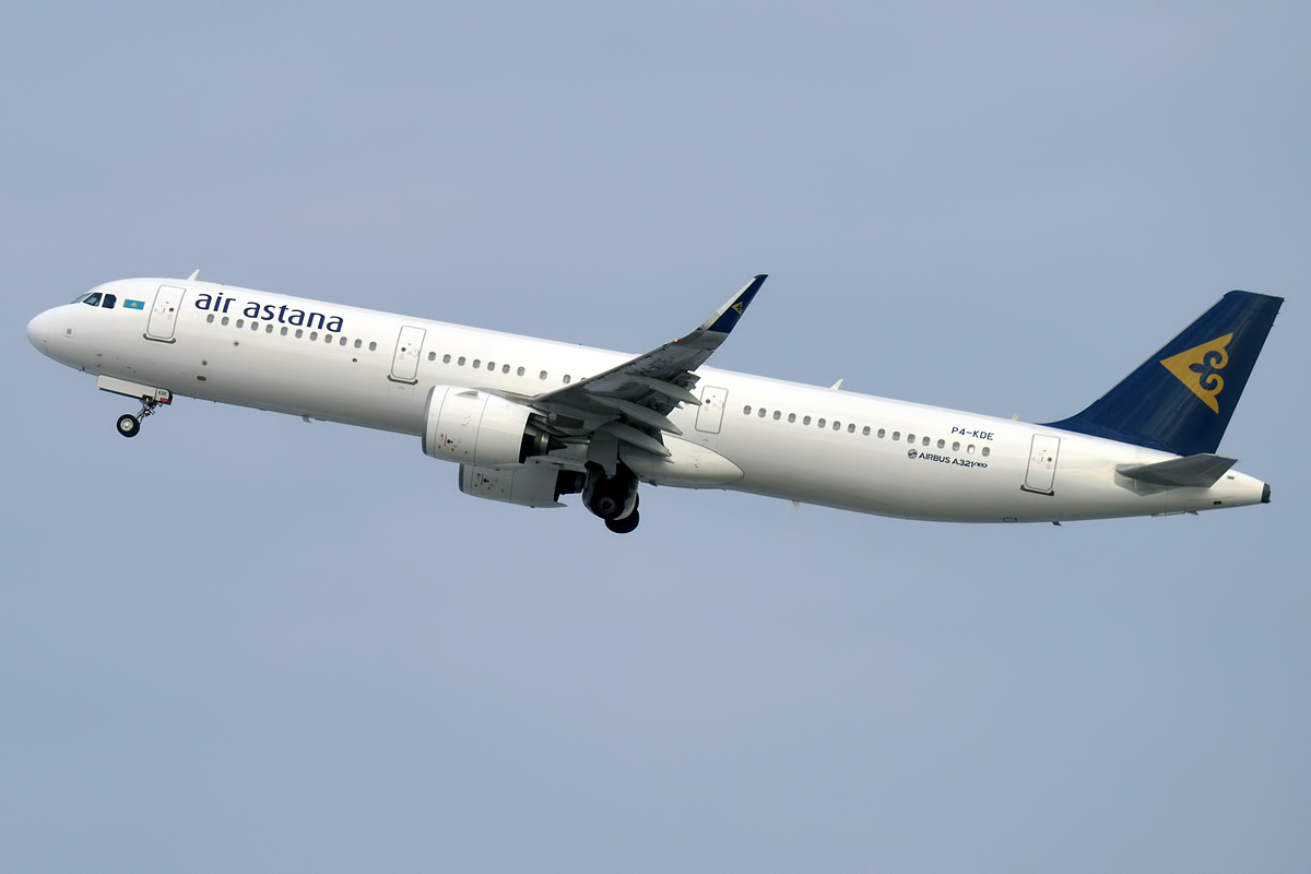Air Astana, P4 KDE, Airbus A321-271N