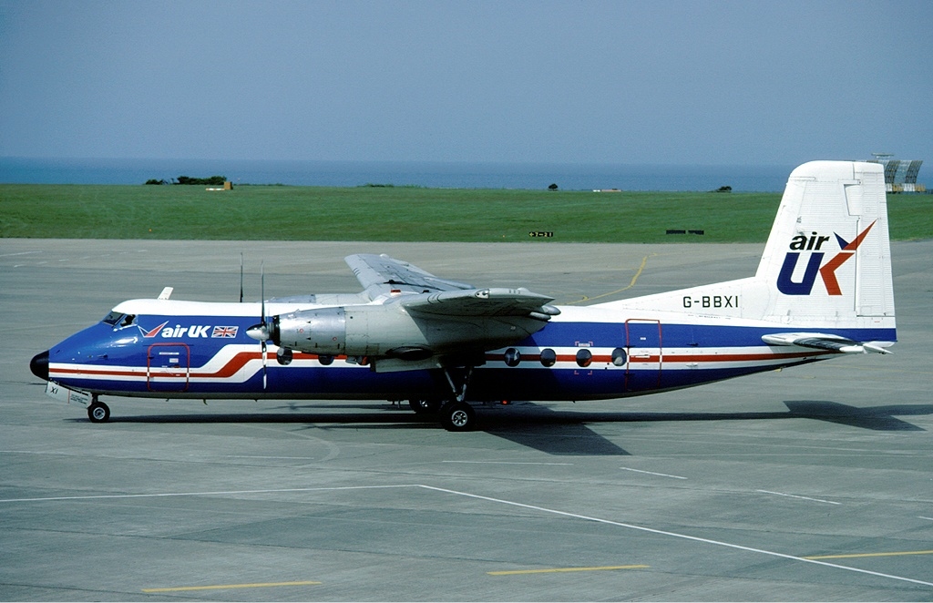 Air UK Handley Page HPR-7 Herald 203