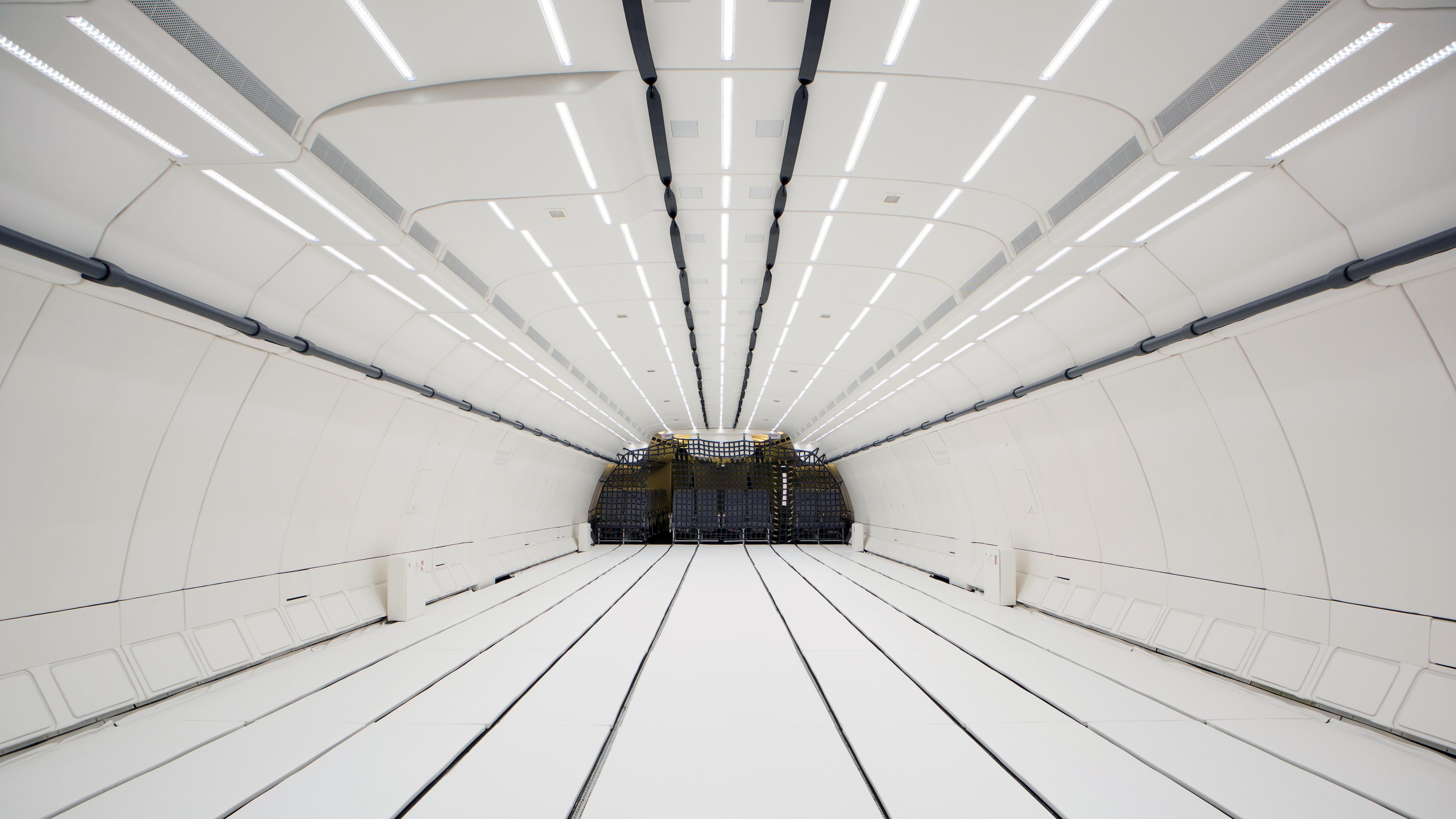Airbus A310 Zero G (F WNOV, Novespace) — Interno dell'A310 ZERO G
