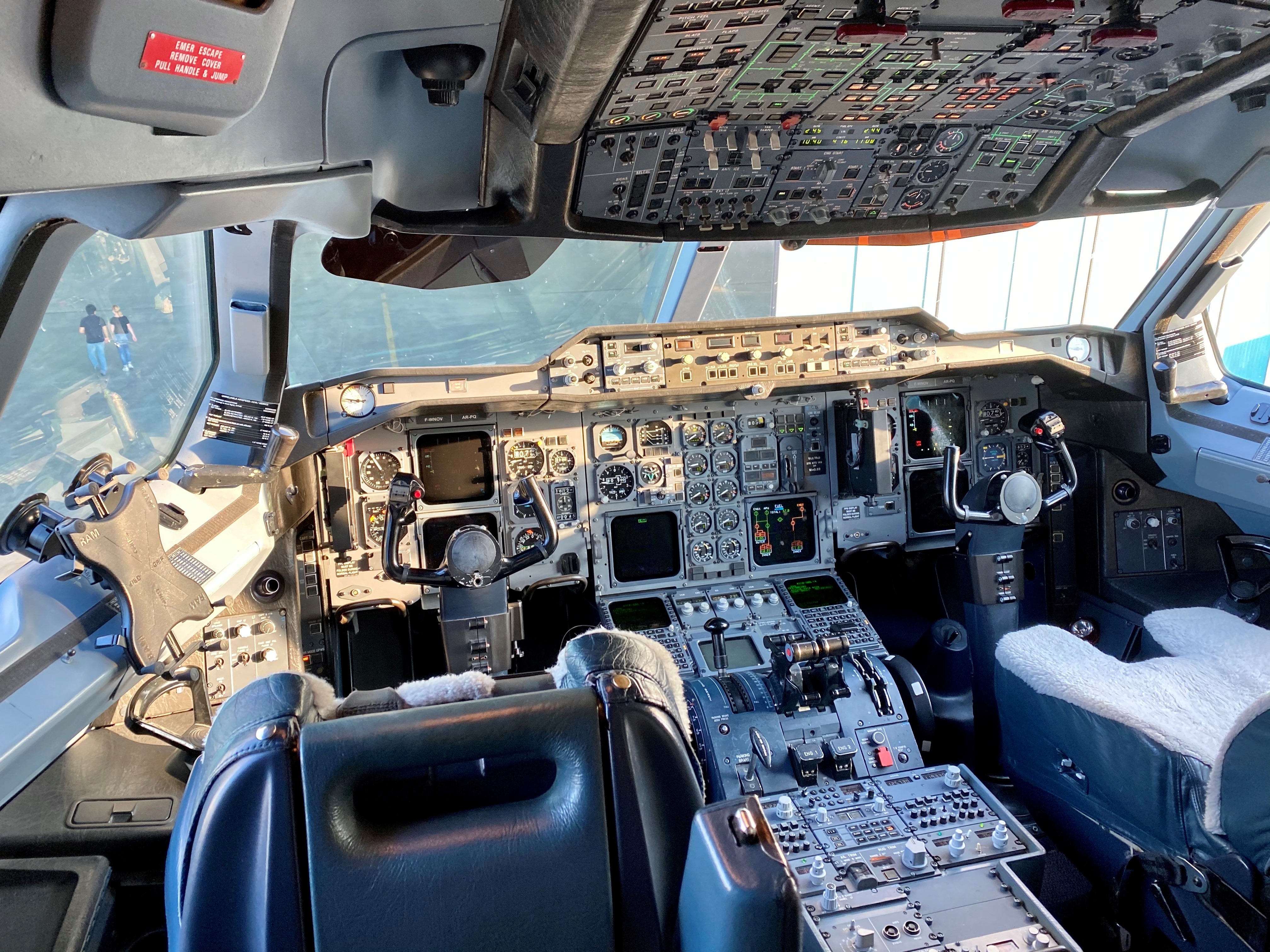 Airbus A310 Zero G (F WNOV, Novespace) — Das Cockpit des Parabelfliegers