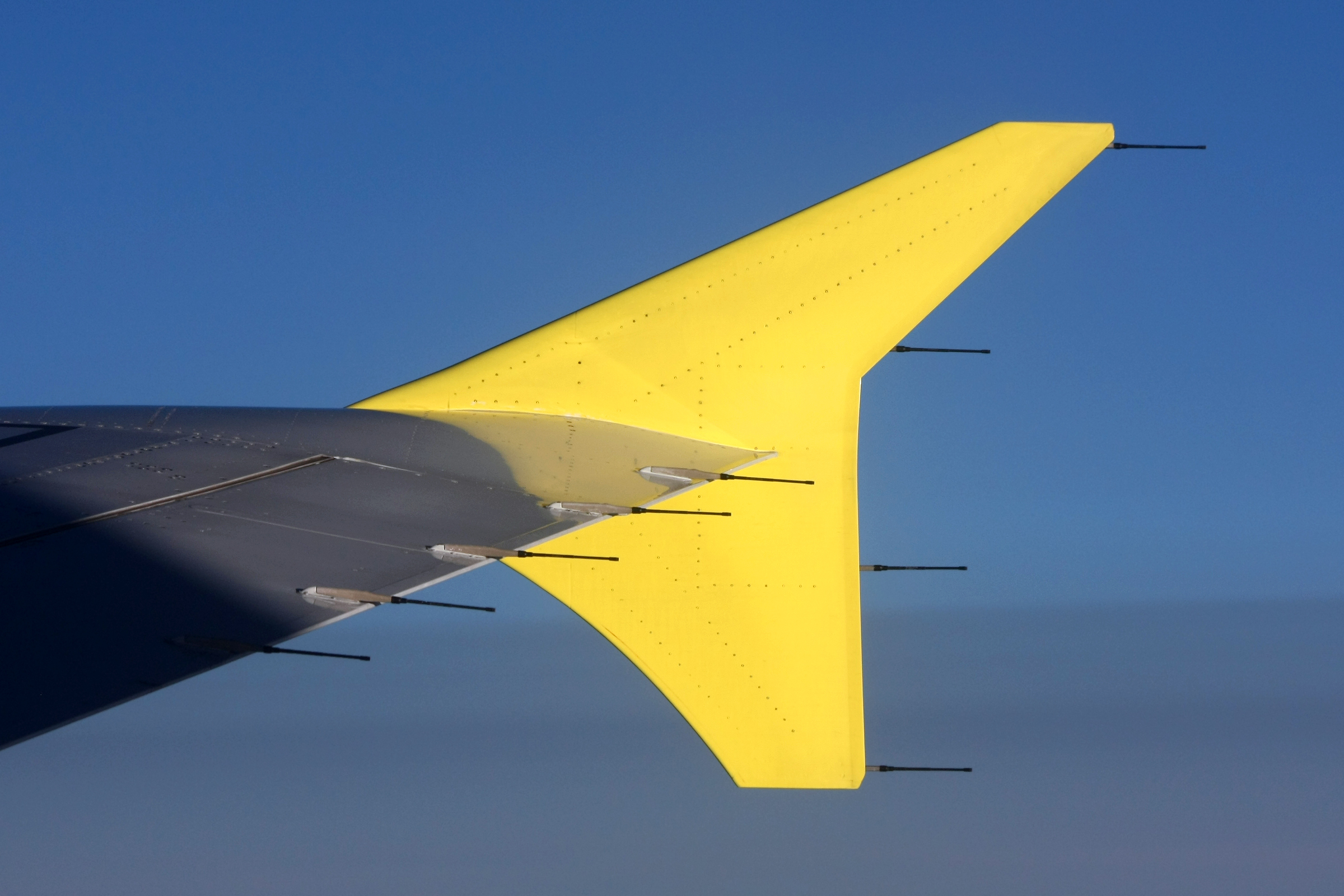 Punta de ala del Airbus A319
