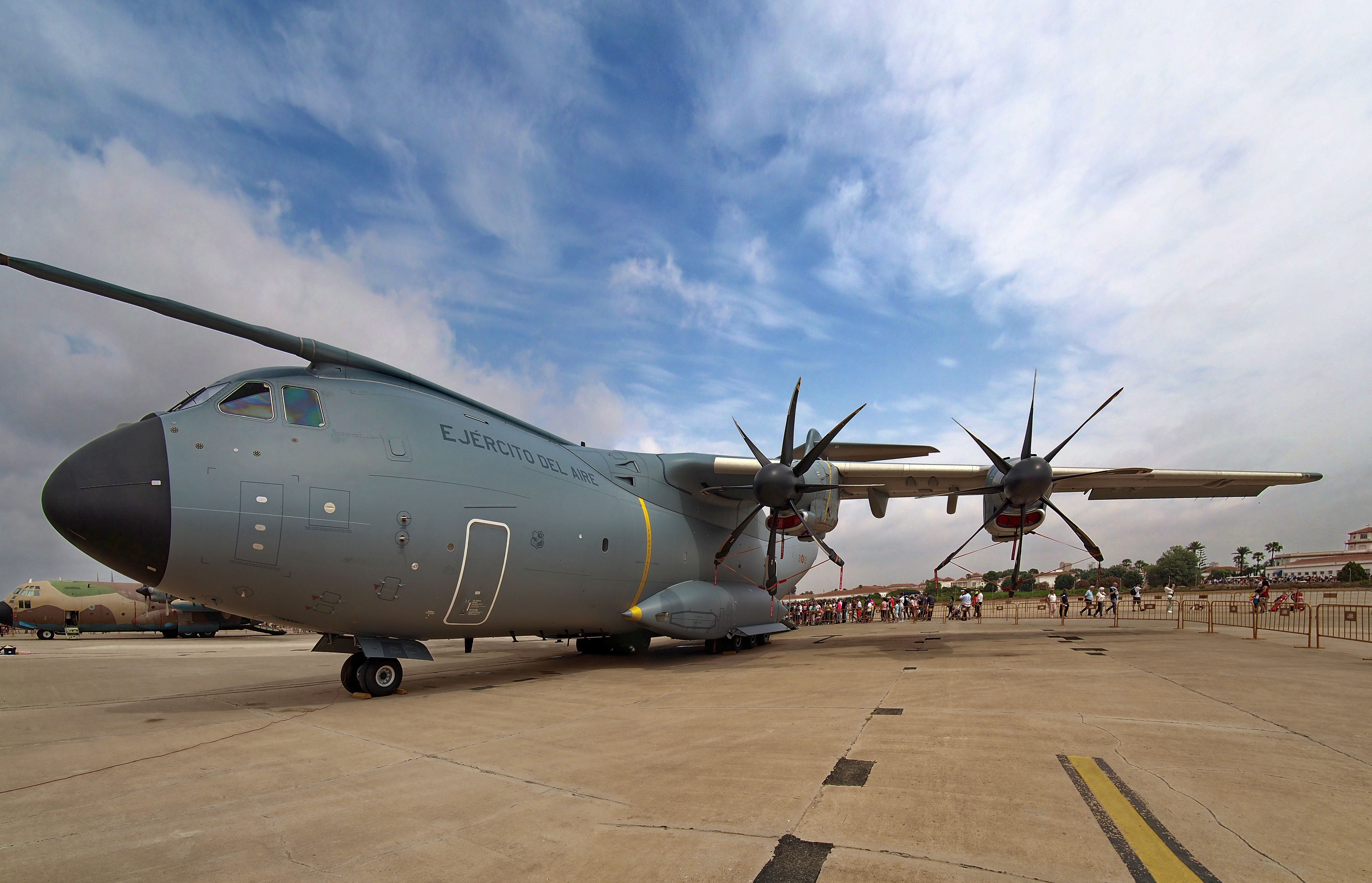 Airbus A400M (Ejército del Aire), imagen de archivo: 75 aniversario de la Academia General del Aire, 2018