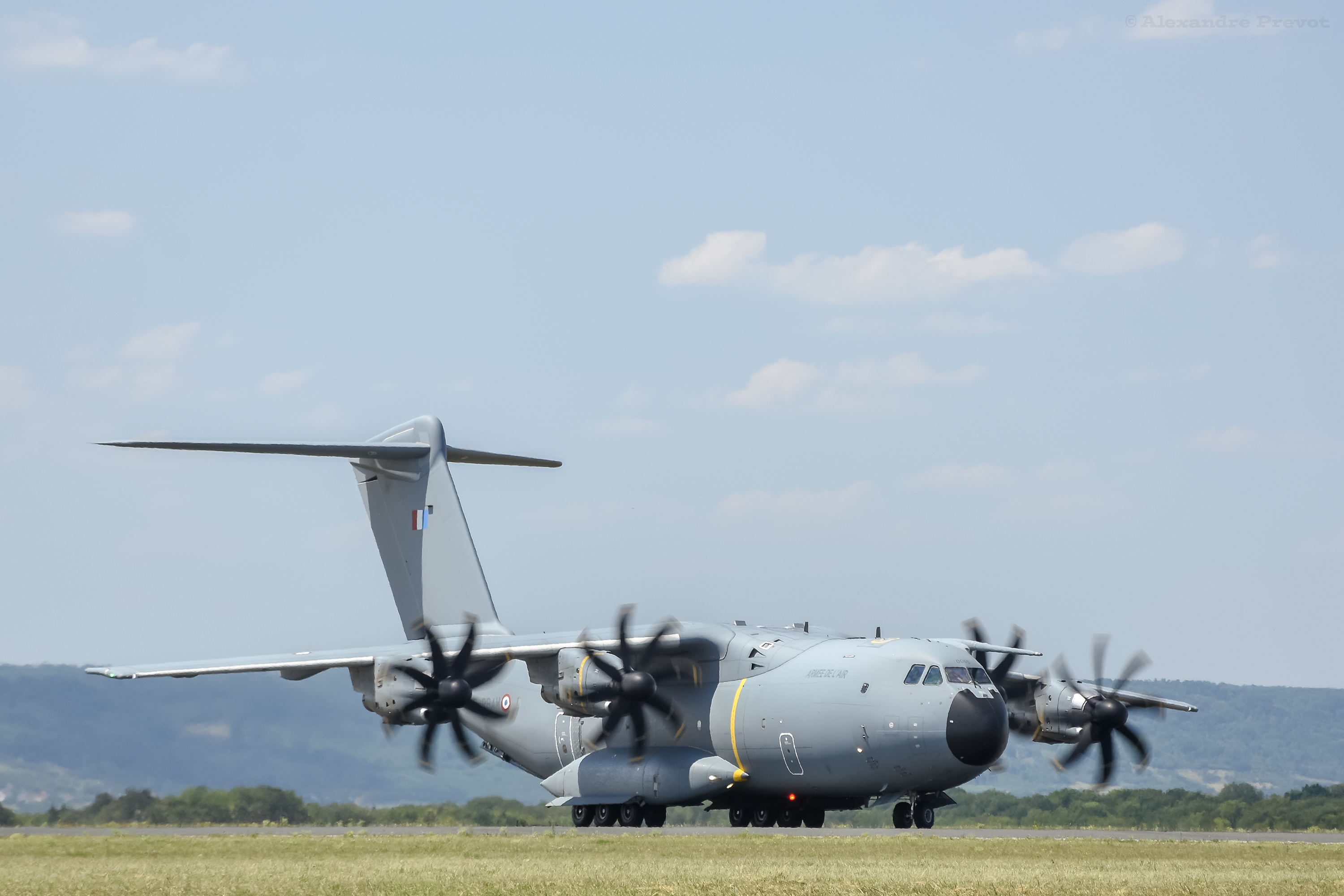 Airbus A400M Atlas del Armée de l'air, base aérea 123 de Orléans Bricy (2017)