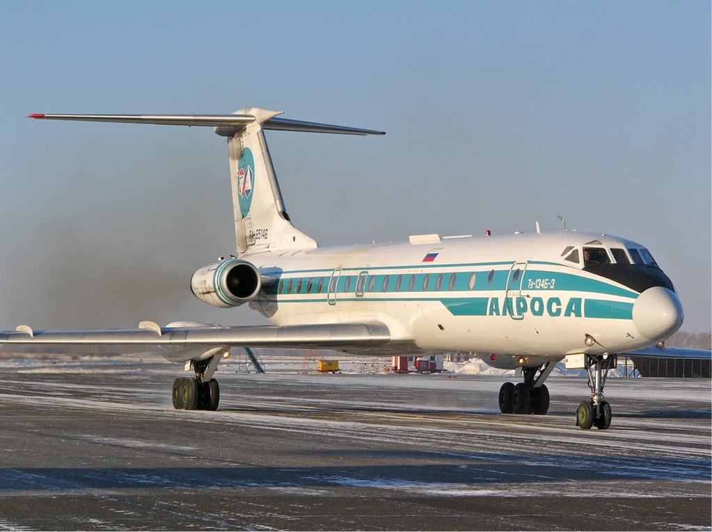 Alrosa Mirny Air Enterprise Tupolev Tu-134 Osokin