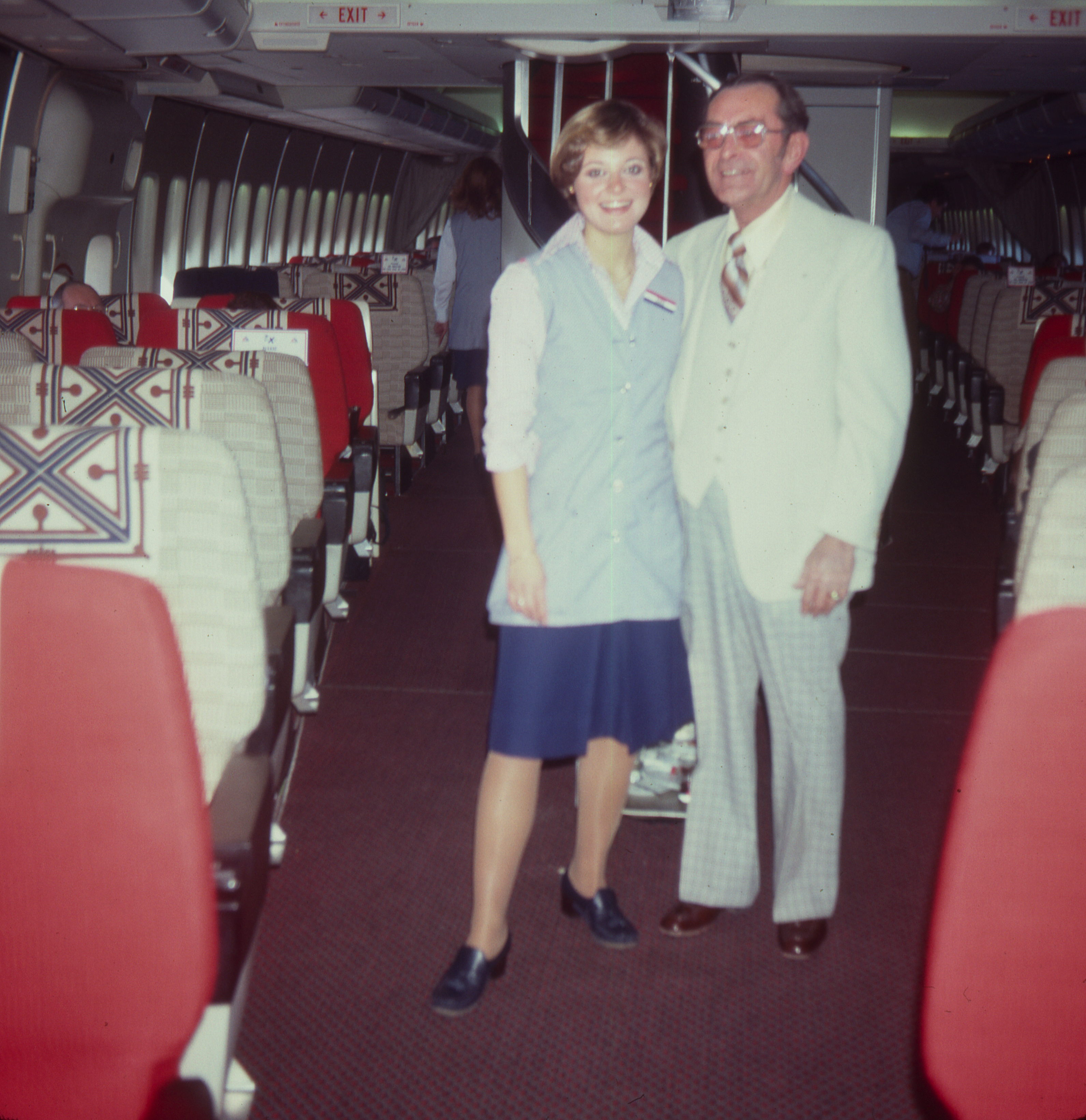 American Airlines First Class 747
