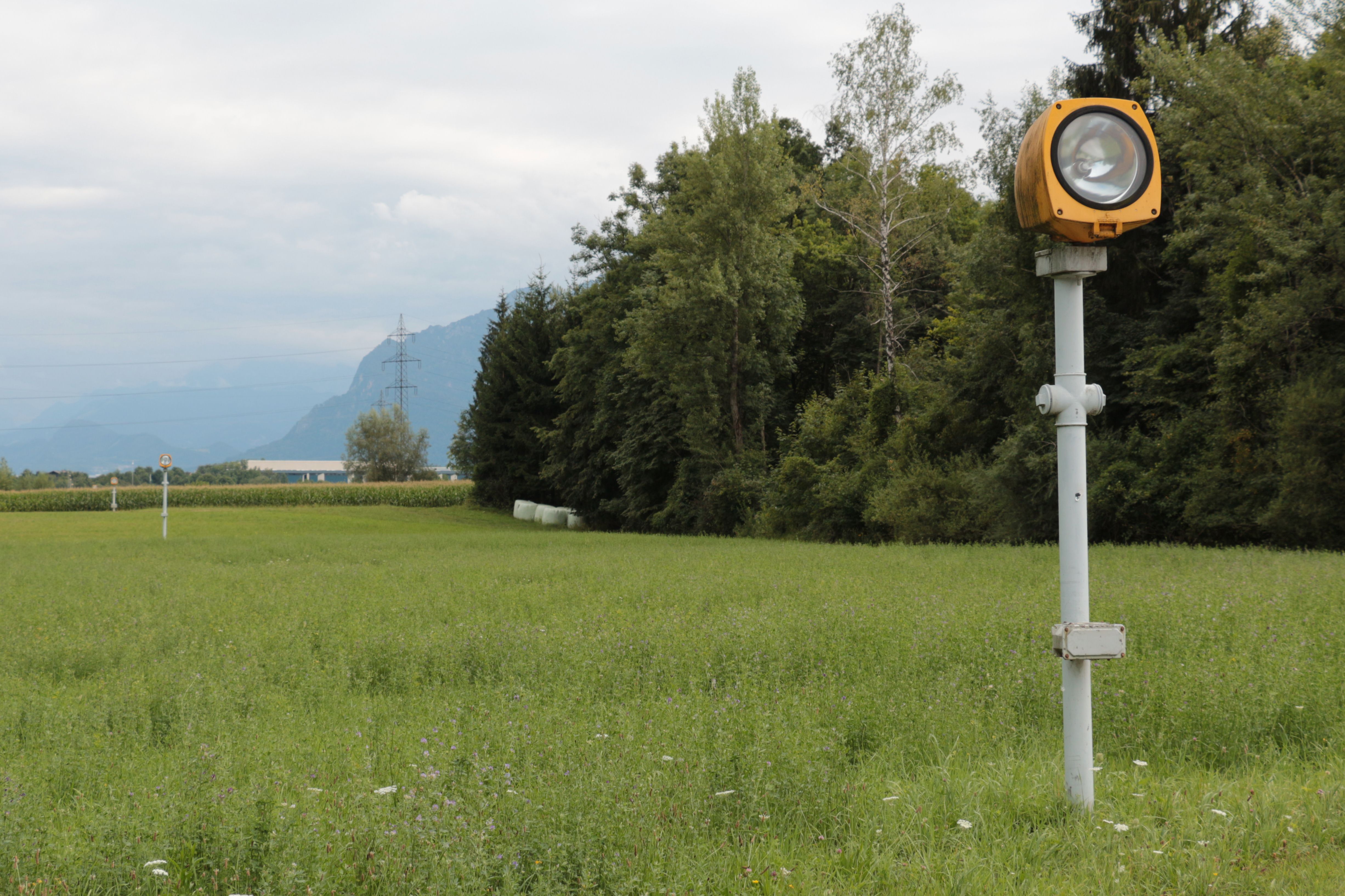 Anflugbefeuerung Flughafen Salzburg