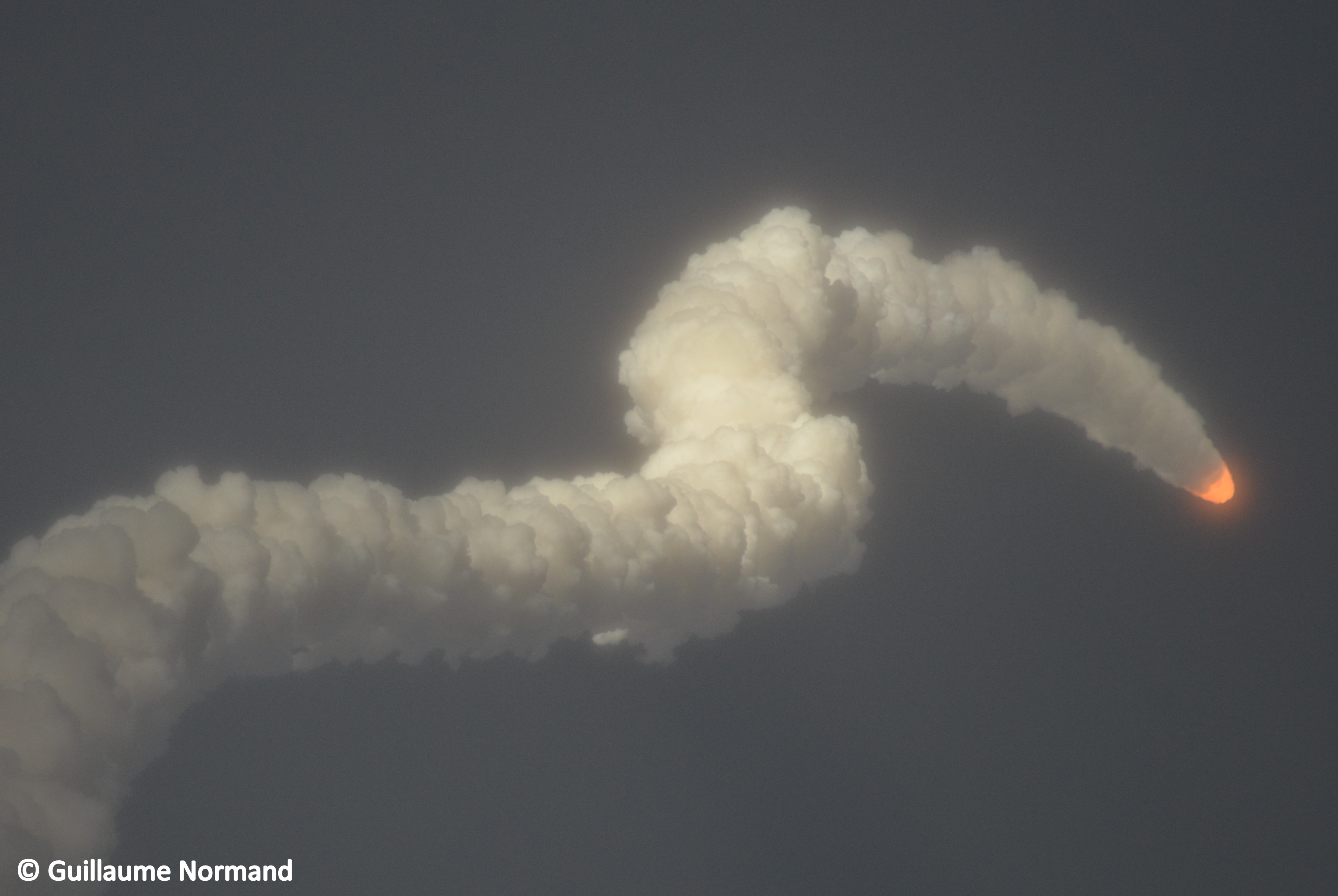 Ariane 5 ECA lors de la mission VA223