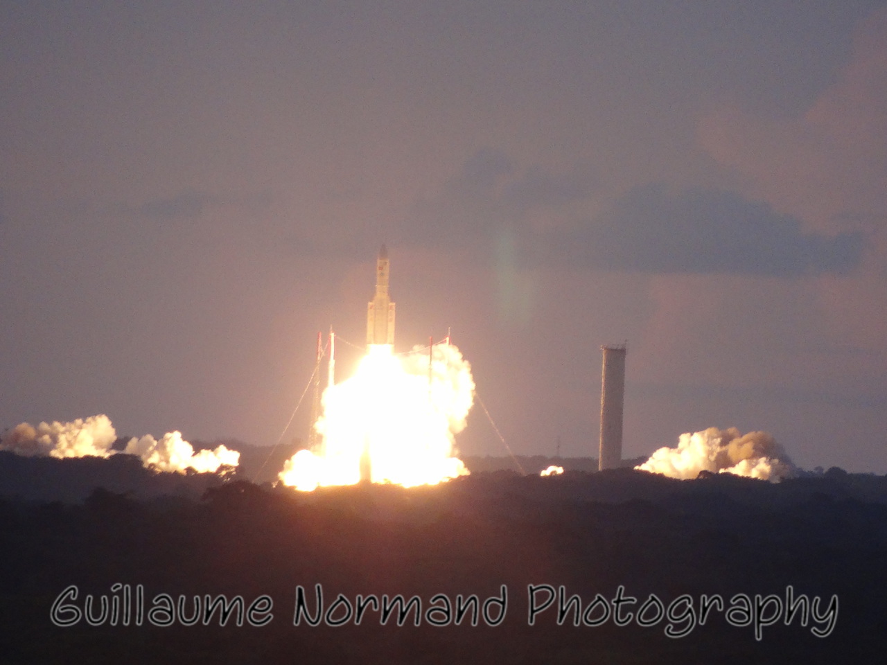 Ariane 5 na missão VA210