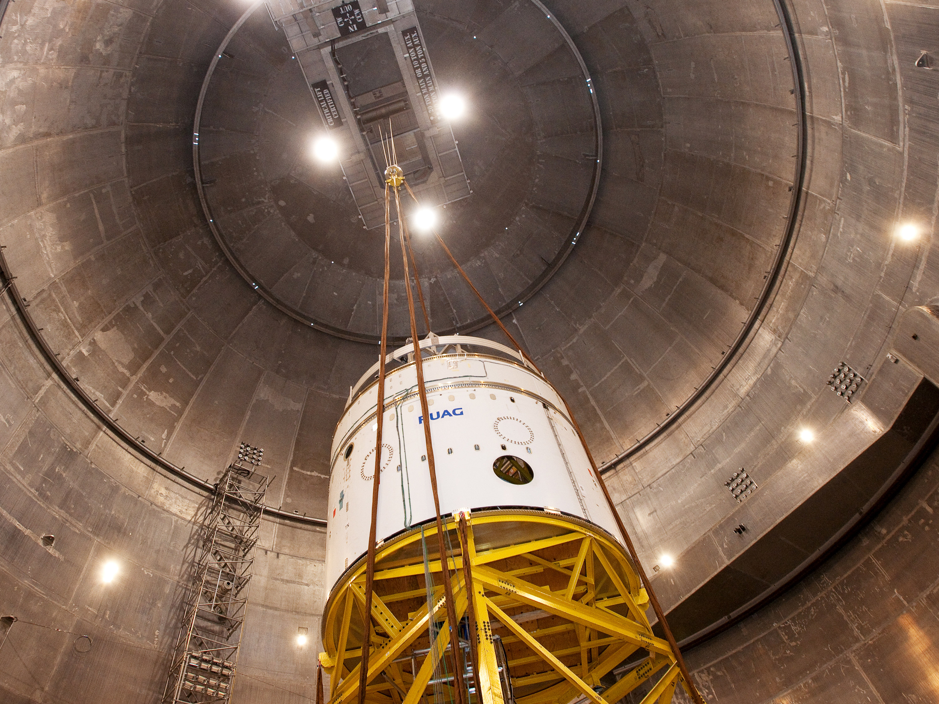 Coiffe de l'Ariane 5 en essai