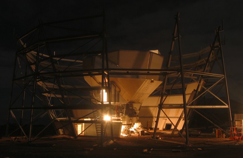 Atacama cosmology telescope night