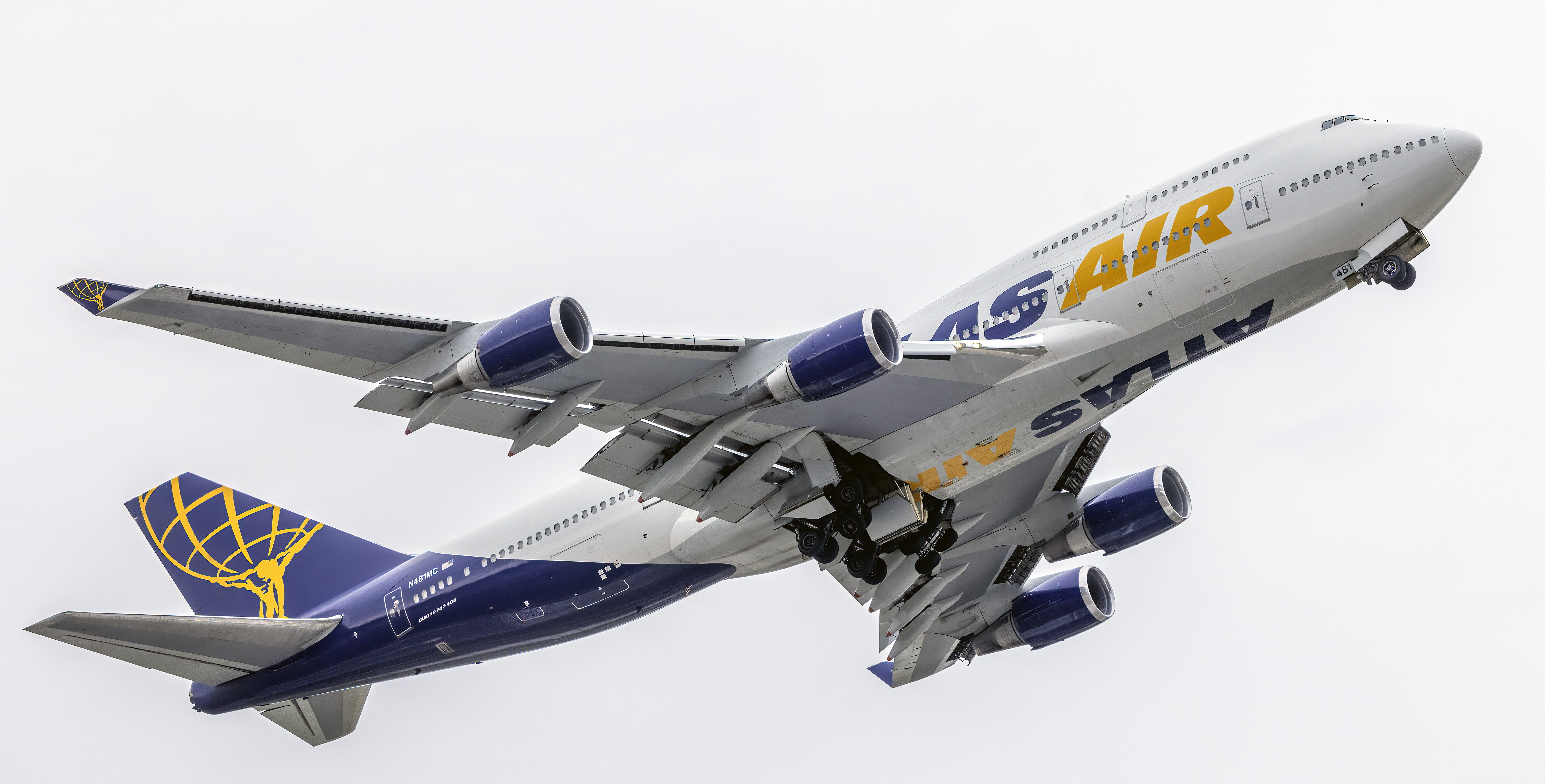 Atlas Air Boeing 747-400 N481MC BWI MD21