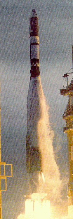 Atlas LV-3A Agena D lanzando el KH-7 13 (GAMBIT), 23 de octubre de 1964