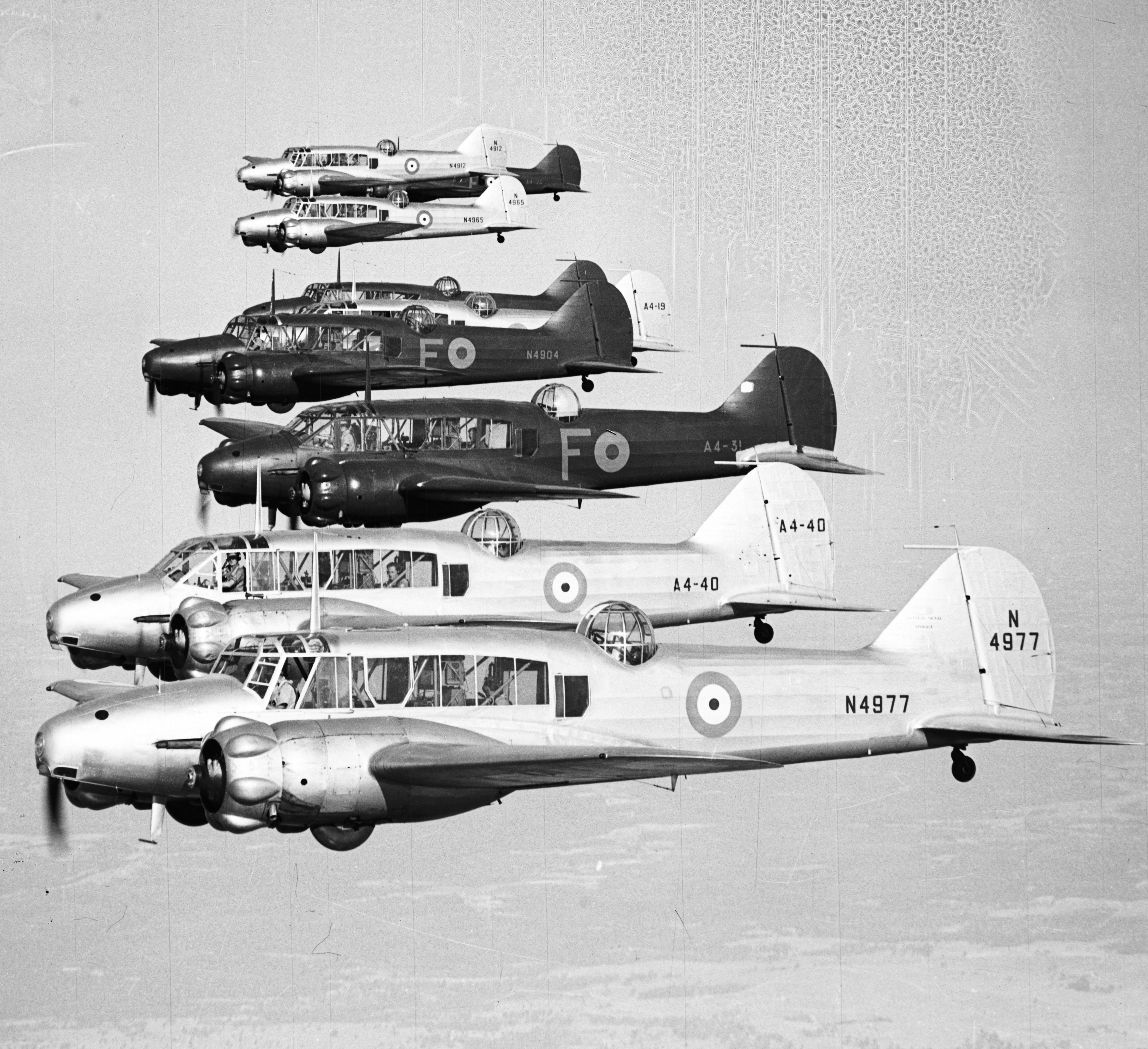 Avro Anson in Sydney, Australia, in March 1940