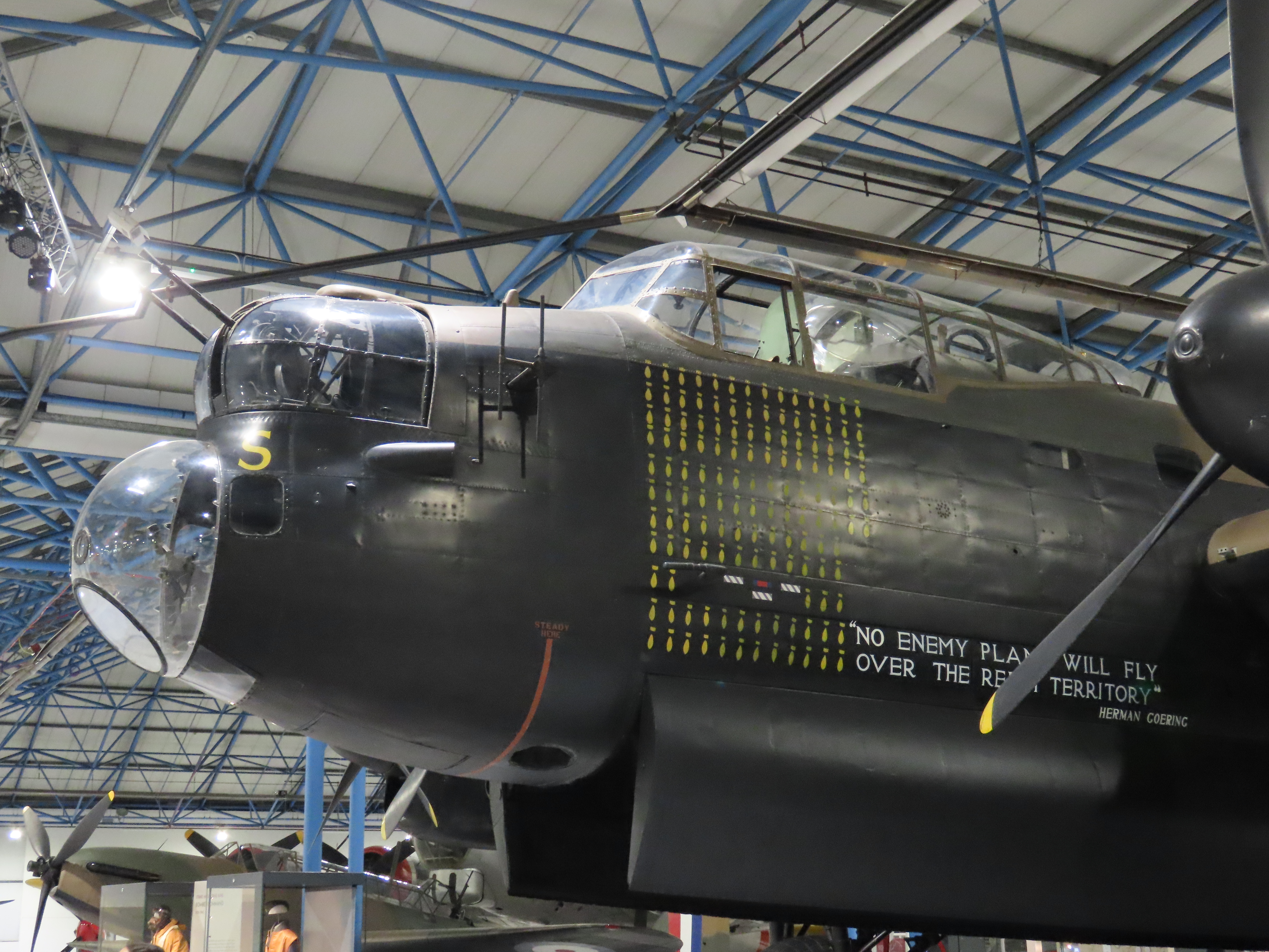 Avro Lancaster B I R5868 «S Sugar», RAF Museum Hendon (05)