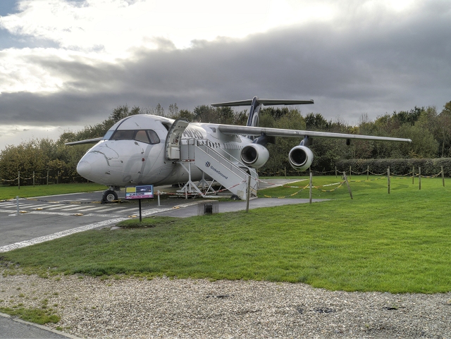 Avro RJX, Manchester Airport Runway Visitor Park (G IRJX)