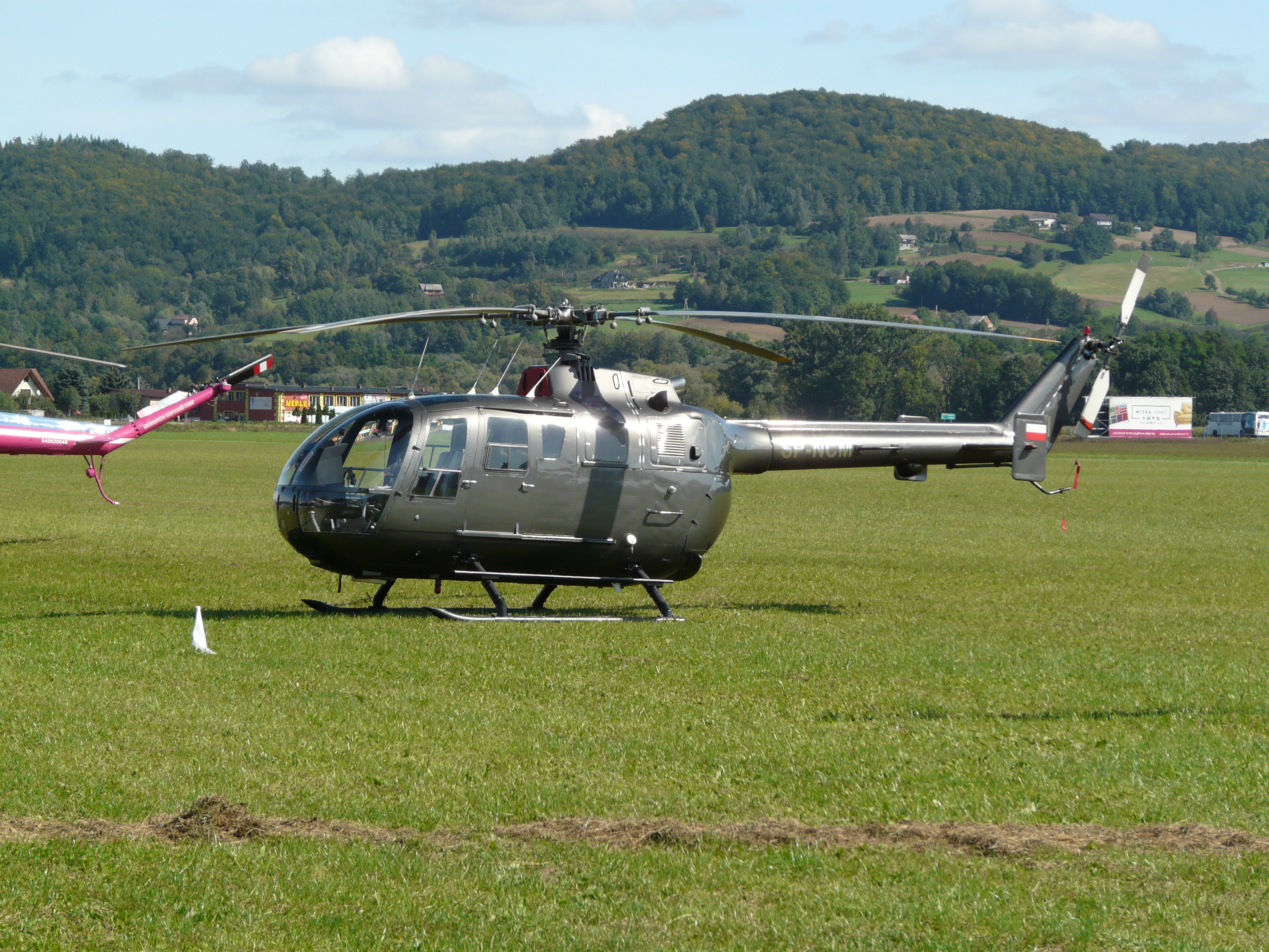 Bölkow Bo 105 matriculado en Polonia