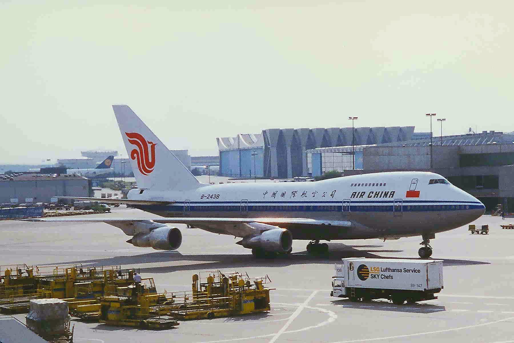 B-2438 B747SP J6 Air China FRA 11JUN96