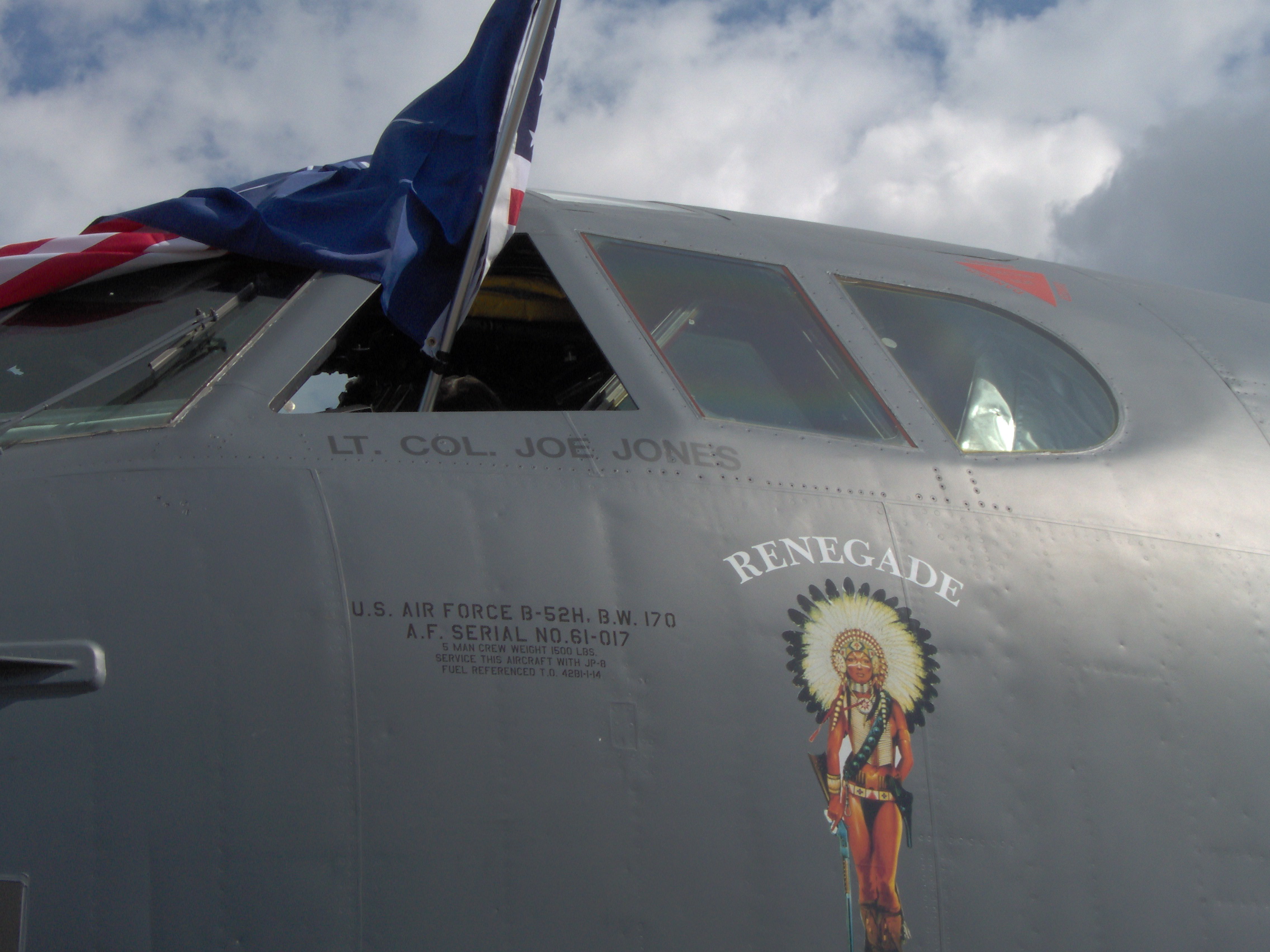 B-52H Stratofortress cockpit