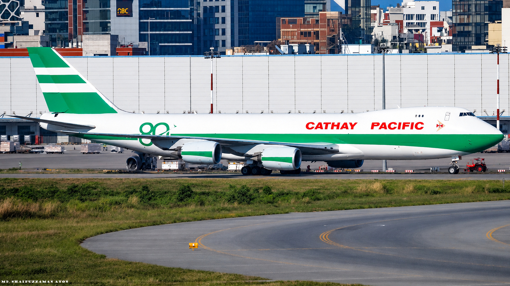 B LJE Cathay Cargo Boeing 747-8F MSN-39242 VGHS