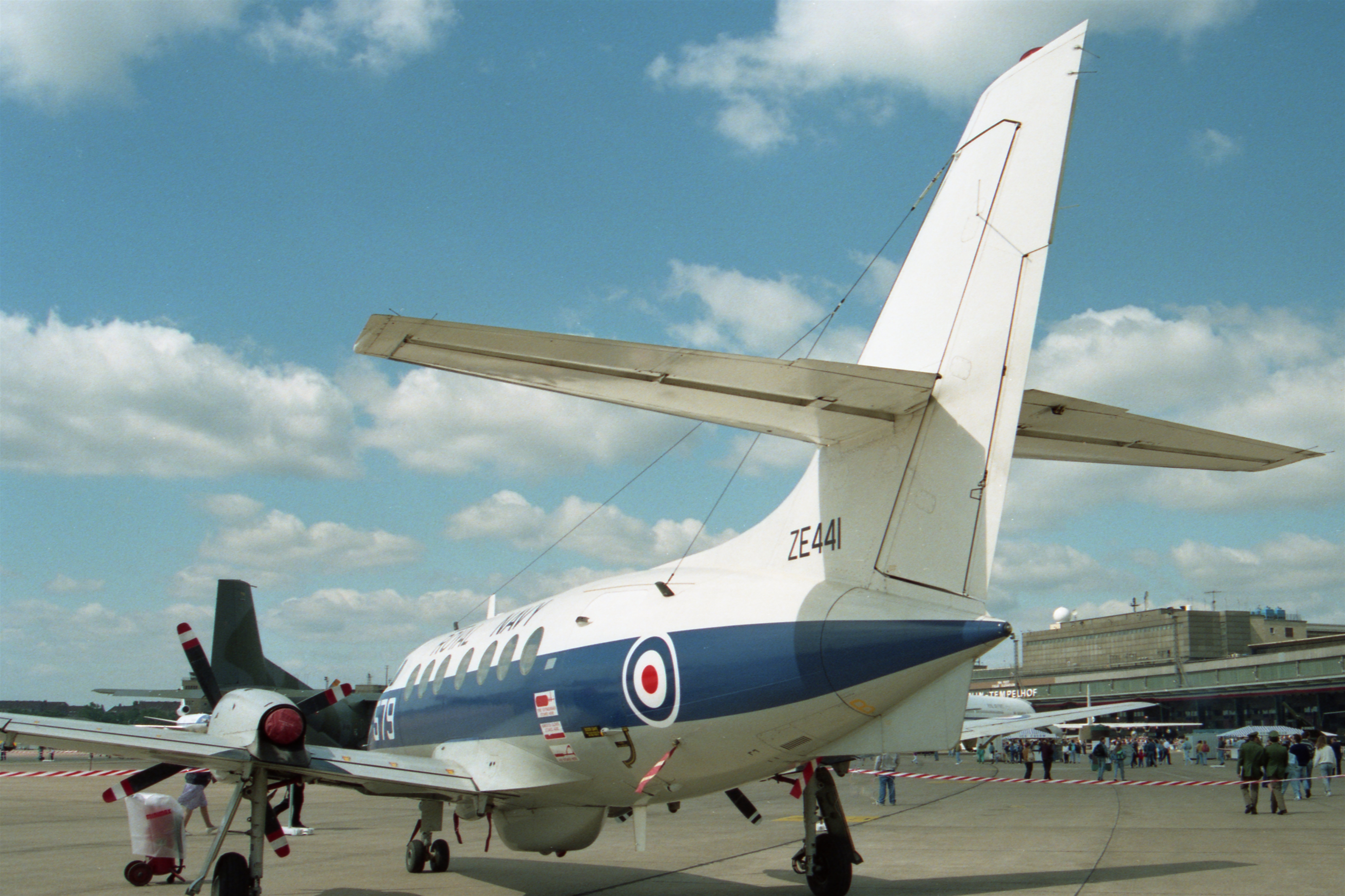 B Ae Jetstream T 3 ZE441 a Berlino Tempelhof, 1990
